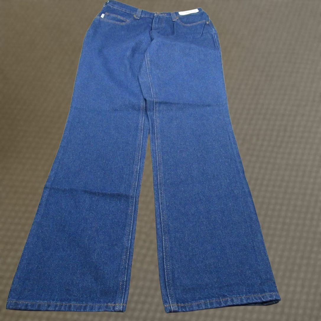 Carhartt VINTAGE: Carhartt Work Pants Mens 32x36 Dark Jeans Relaxed Fit Denim Straight Rugged NEW Size US 32 / EU 48 - 1 Thumbnail