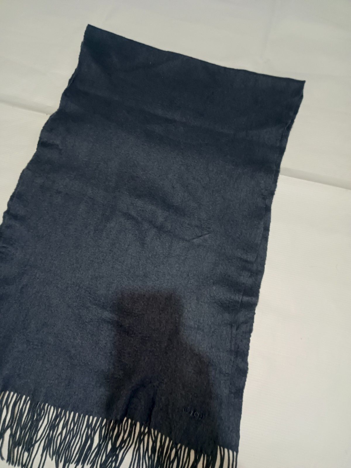 Chloe CHLOE PARIS Vintage Long Blue Wool with Cashmere feel Scarf Size ONE SIZE - 3 Thumbnail