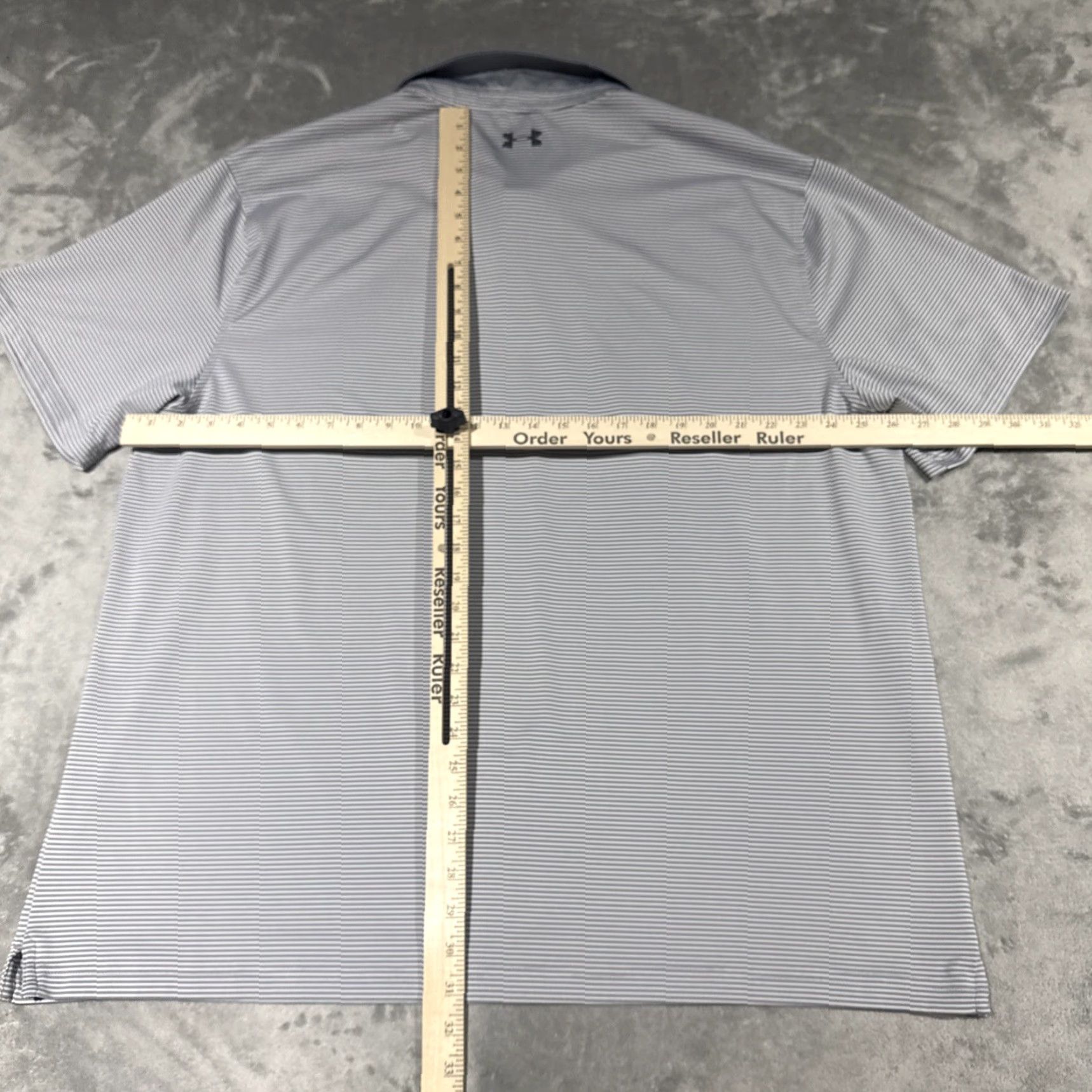 Under Armour Under Armour Polo Shirt Mens XXXL Gray The Playoff Performance Golf Striaght Size US XXL / EU 58 / 5 - 5 Thumbnail