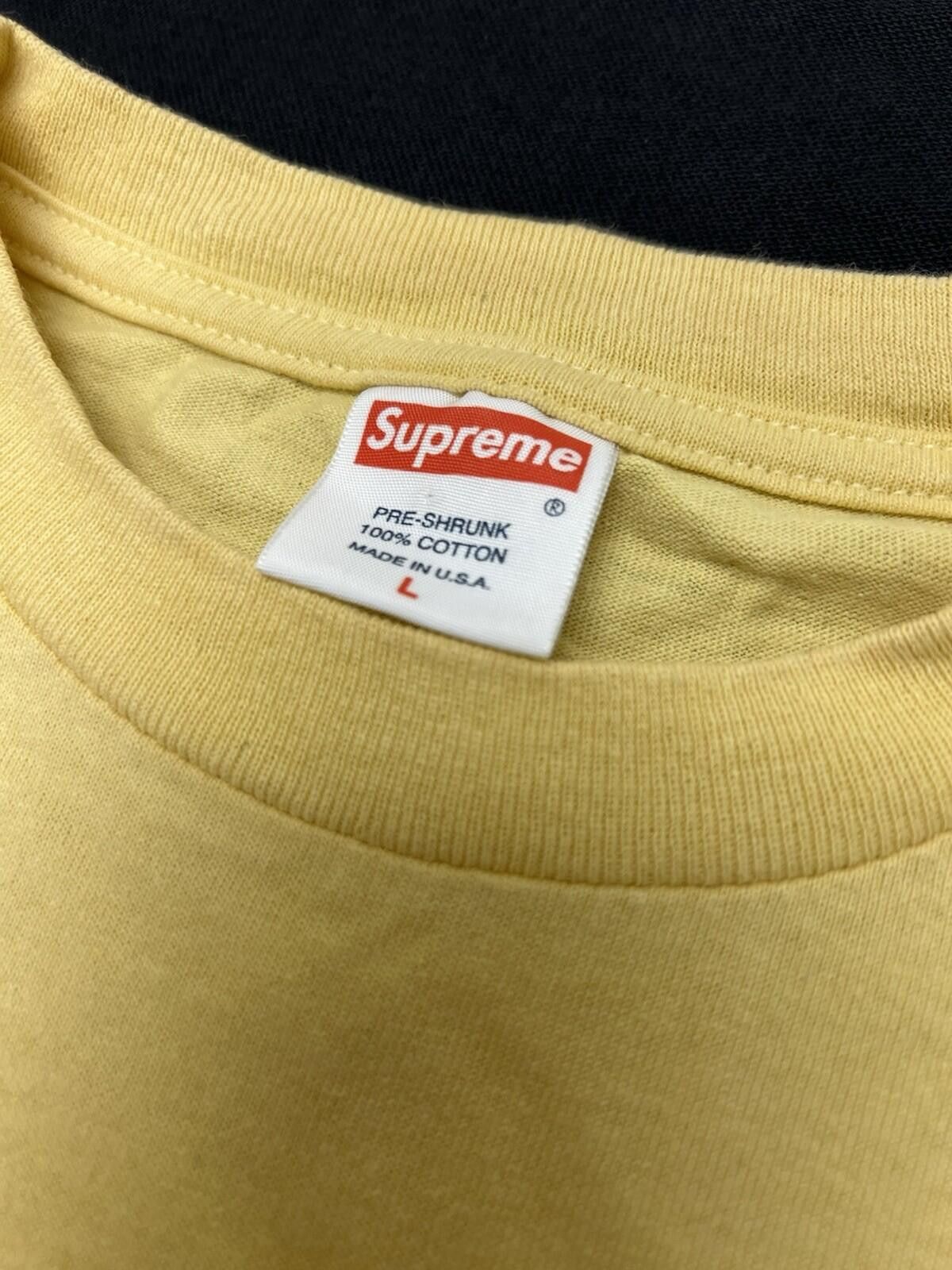 Supreme 2005 Supreme Pastrami Tee Katz Deli Sandwich Yellow XL Size US XL / EU 56 / 4 - 3 Thumbnail