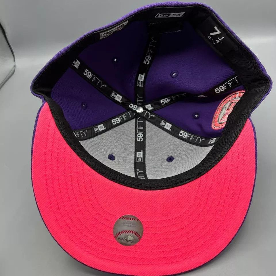 New Era Los Angeles LA Angels Hat Men 7 1/4 59Fifty New Era Fitted Size ONE SIZE - 4 Thumbnail