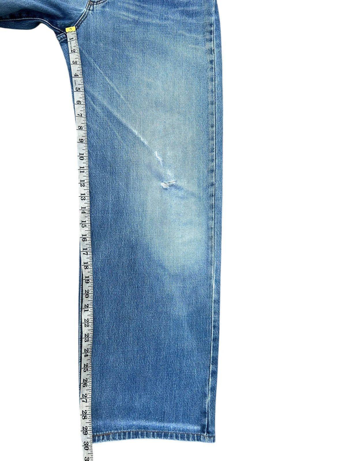 Kapital Vintage Wrangler Selvedge Baggy Distressed Faded Denim jeans Size US 28 / EU 44 - 21 Thumbnail