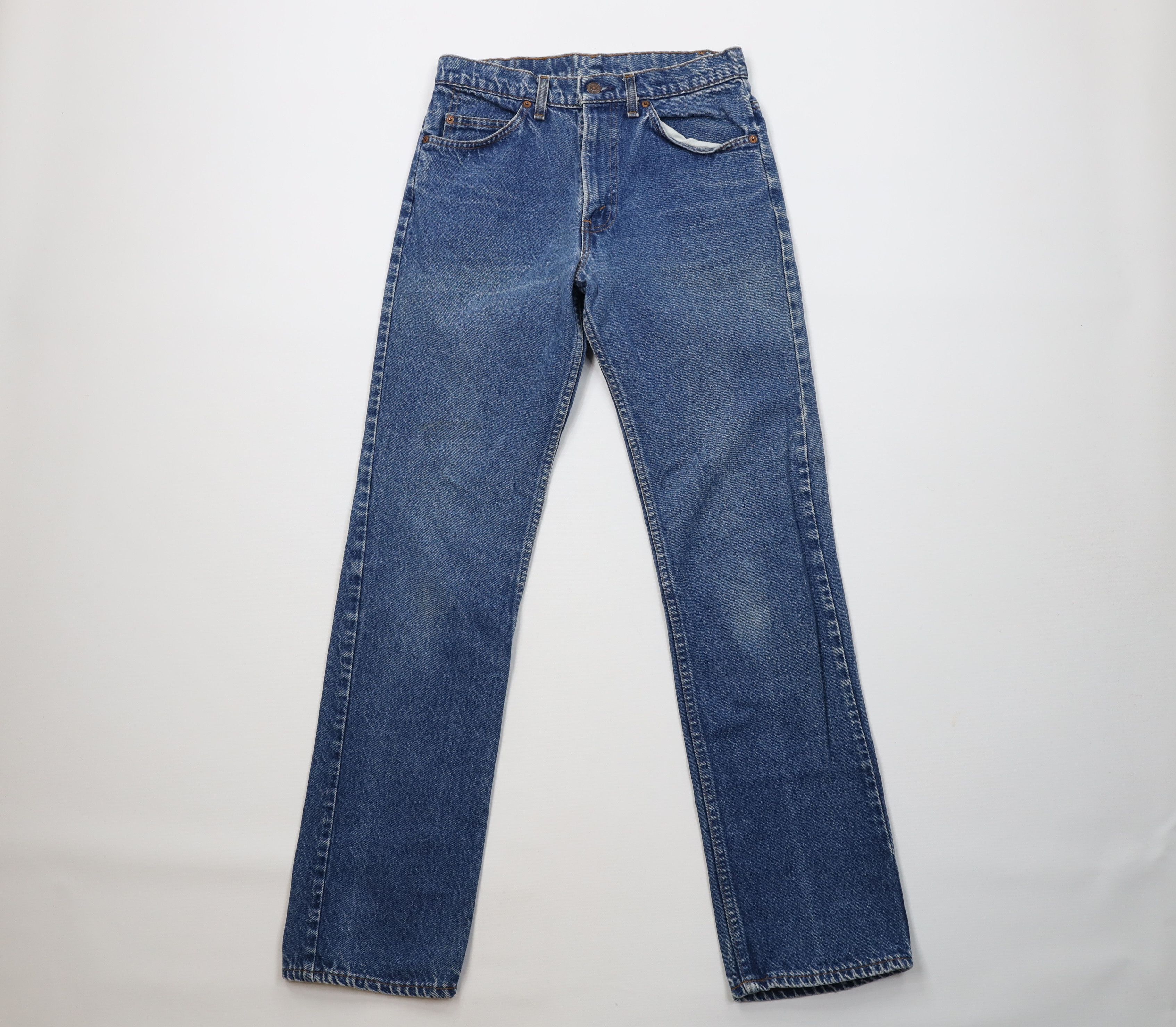 Levi's Vintage 80s Levis 509 Orange Tab Straight Leg Jeans USA Size US 30 / EU 46 - 1 Thumbnail
