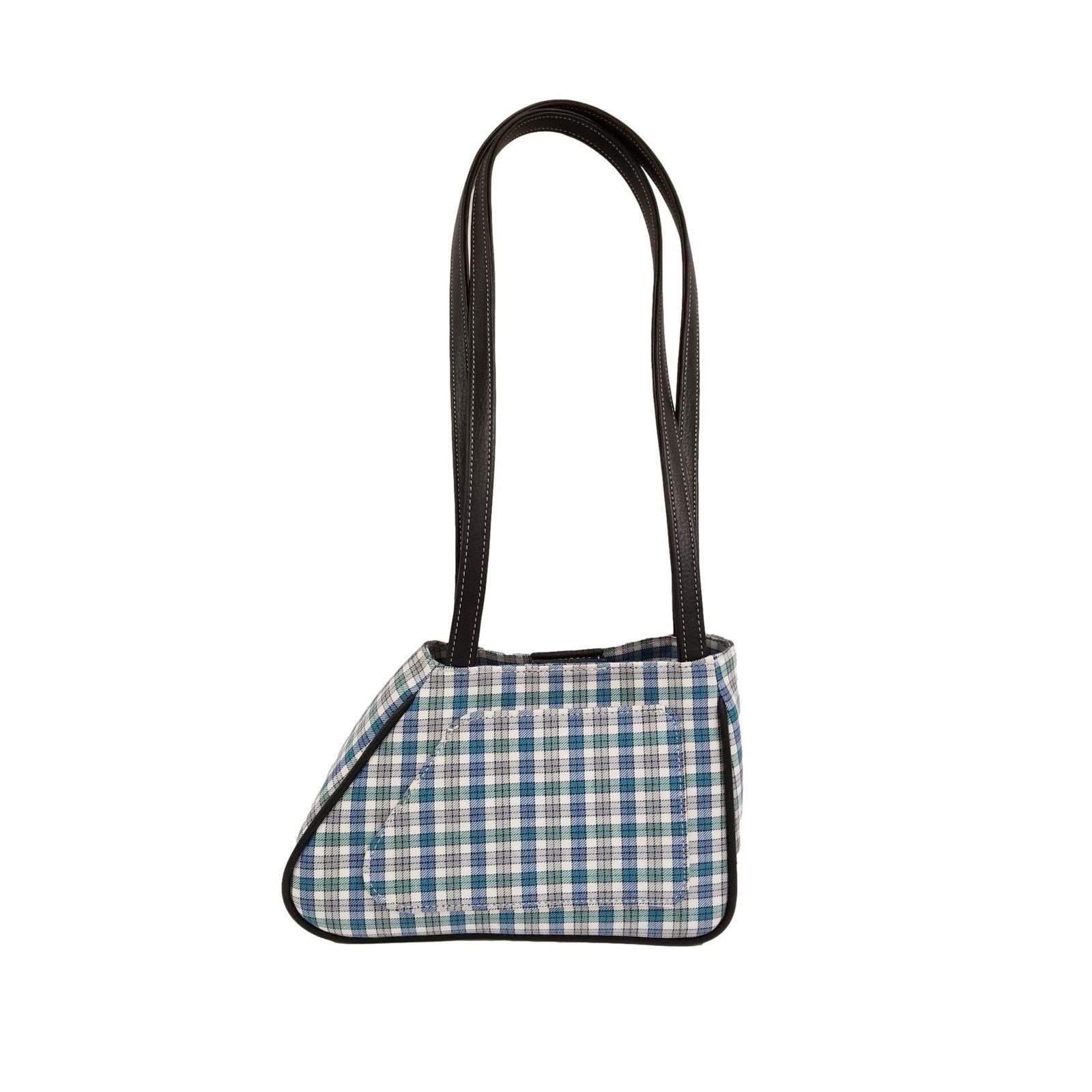 Other Sophia Asymmetrical Small Tote in Bijou Blue Plaid Size ONE SIZE - 3 Thumbnail
