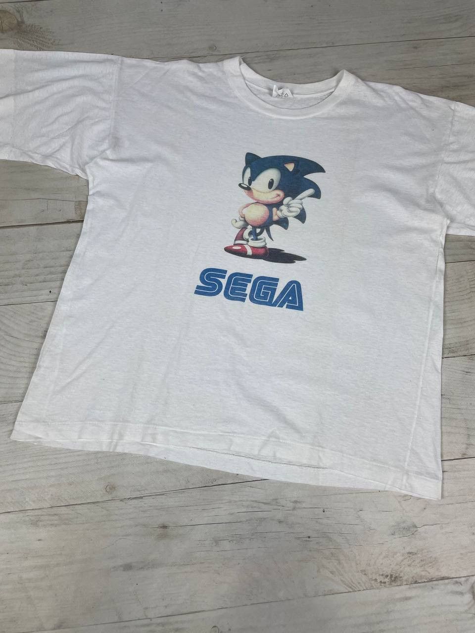 Other Vintage Sega Sonic The Hedgehog T-Shirt 90s Game Promo Size US L / EU 52-54 / 3 - 3 Thumbnail