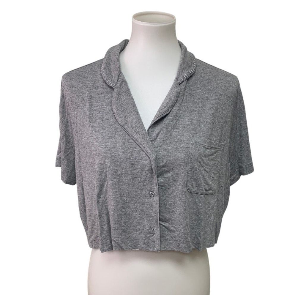 American Eagle Outfitters 2 New American Eagle Aerie Womens Large Short Sleeve Tops Size L / US 10 / IT 46 - 4 Thumbnail