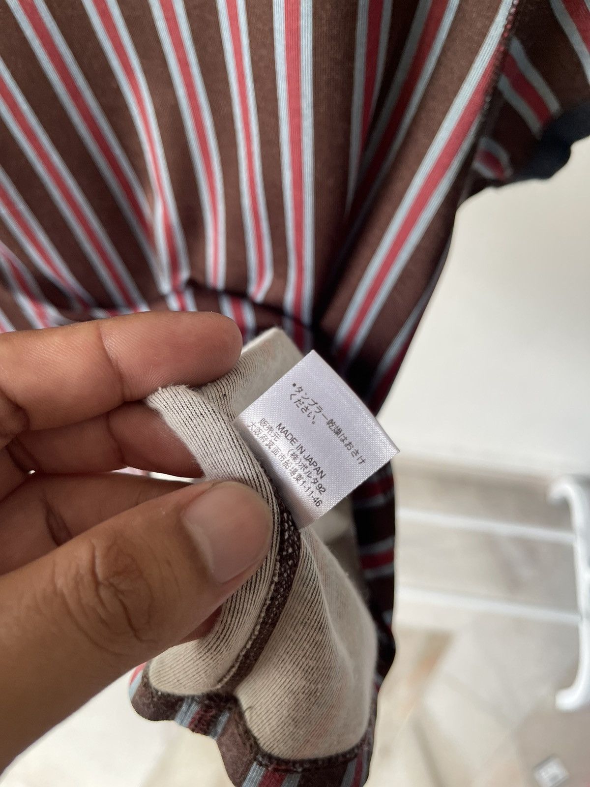 Jean Paul Gaultier 2000s Jean Paul Gaultier Homme Stripe Tee Size US S / EU 44-46 / 1 - 10 Thumbnail