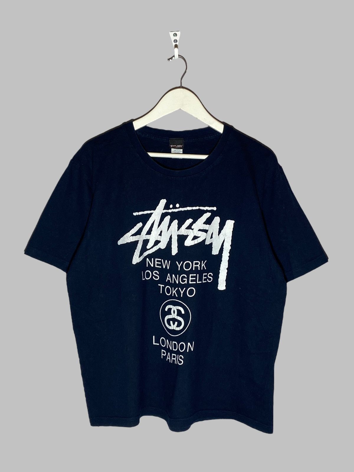 Stussy 🇺🇸 Vintage Y2K Stussy T-Shirt Rare Retro Hype Size US M / EU 48-50 / 2 - 1 Thumbnail
