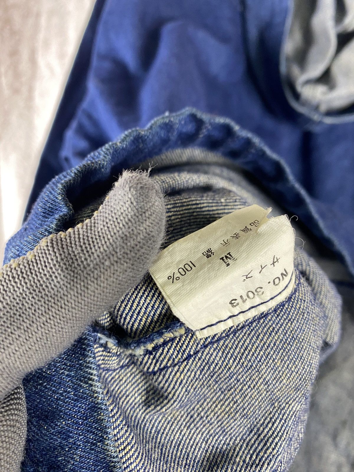 Japanese Brand Vintage Japanese Brand Denim Hood Indigo Blue Workwear Style Size US M / EU 48-50 / 2 - 16 Thumbnail