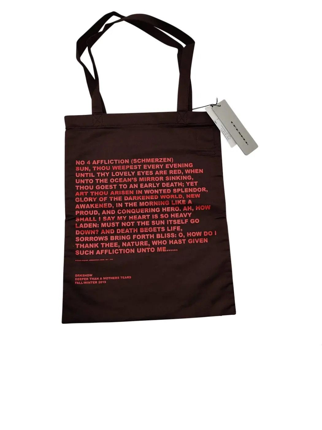Rick Owens ⚡️QUICK SALE⚡️Rick Owens Drkshdw Brown Tote Bag Size ONE SIZE - 1 Thumbnail