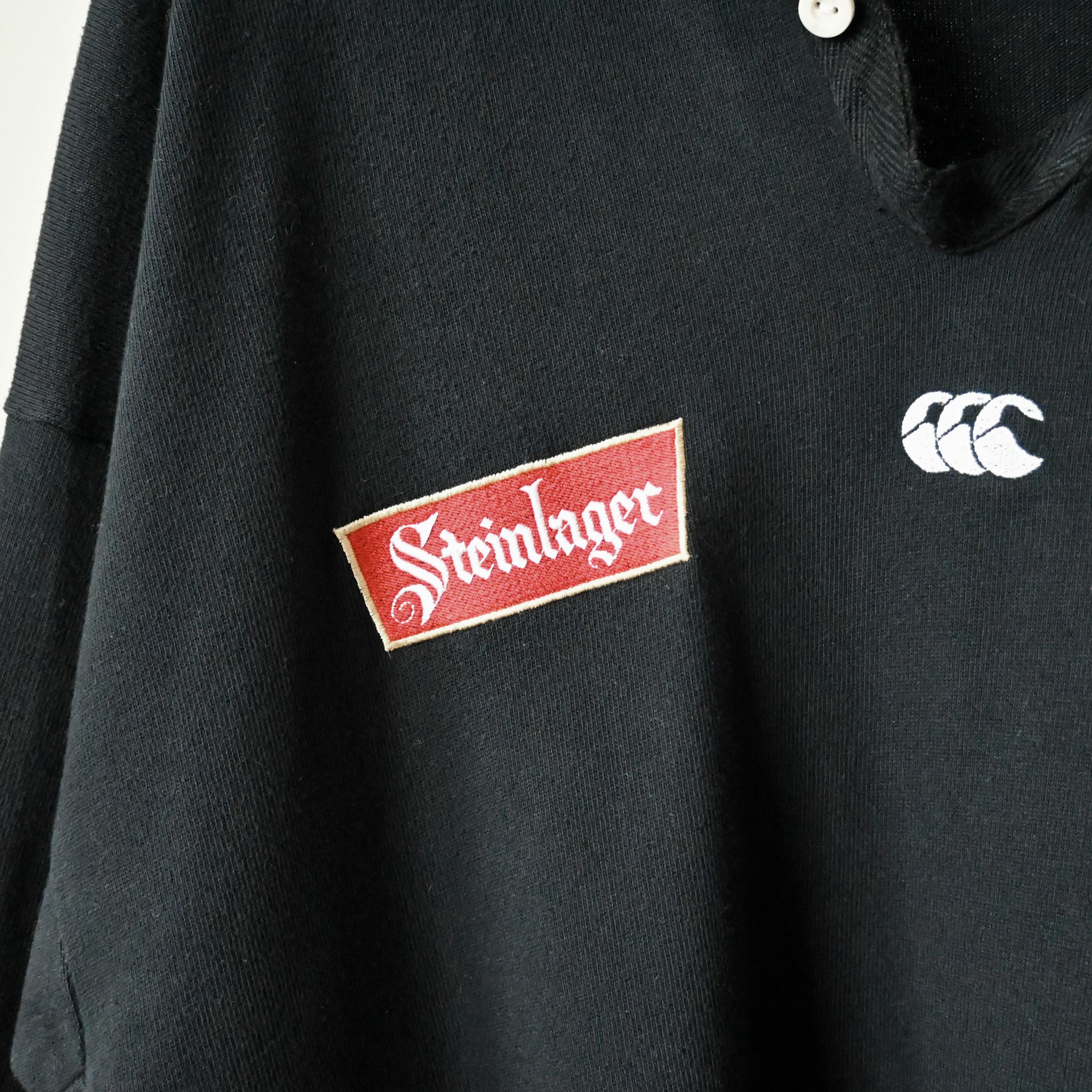 Canterbury of New Zealand VTG 1990s Canterbury of NZ rugby shirt, Steinlager Size US L / EU 52-54 / 3 - 12 Thumbnail