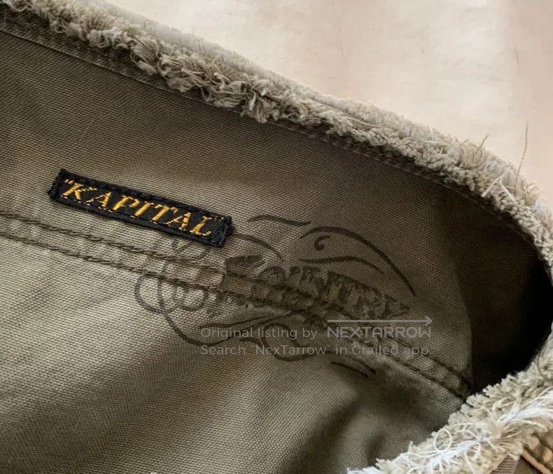 Kapital kapital ink-splatter utility military shirt jacket. Size US XS / EU 42 / 0 - 6 Thumbnail