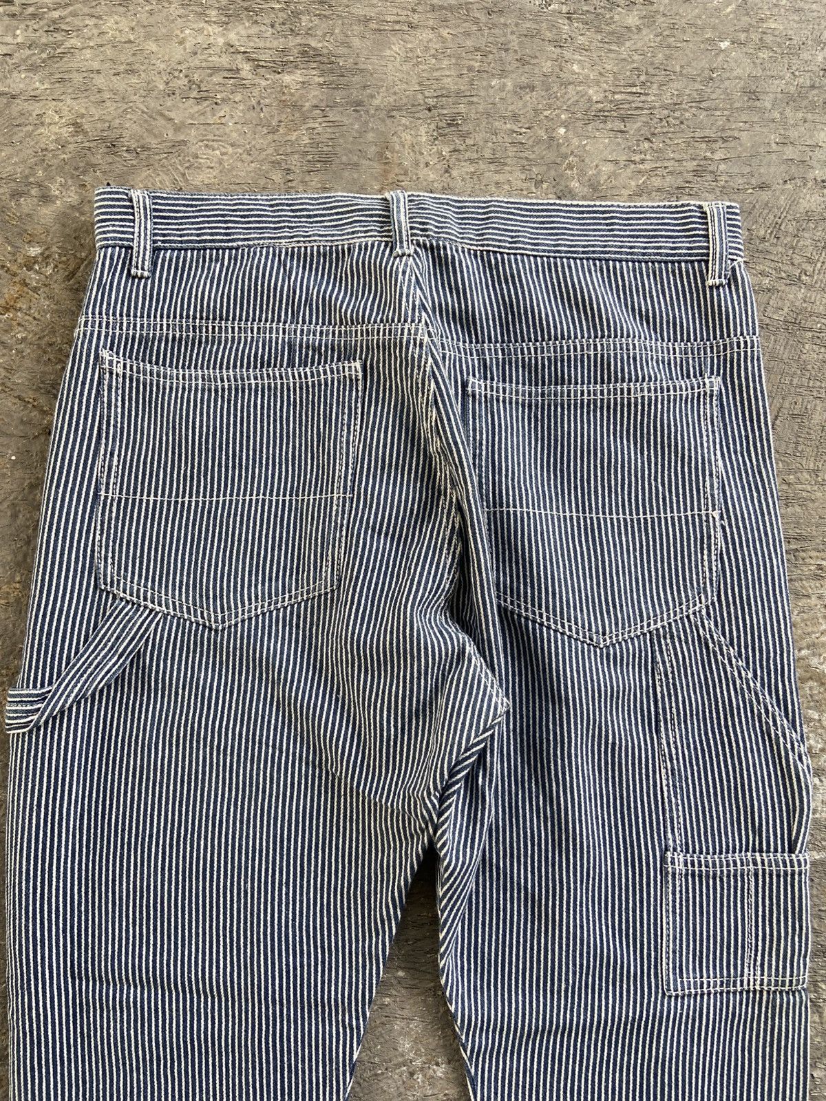 Carhartt 2000s Carhartt Style - Hickory Stripe Carpenter Pants Size US 33 - 11 Thumbnail