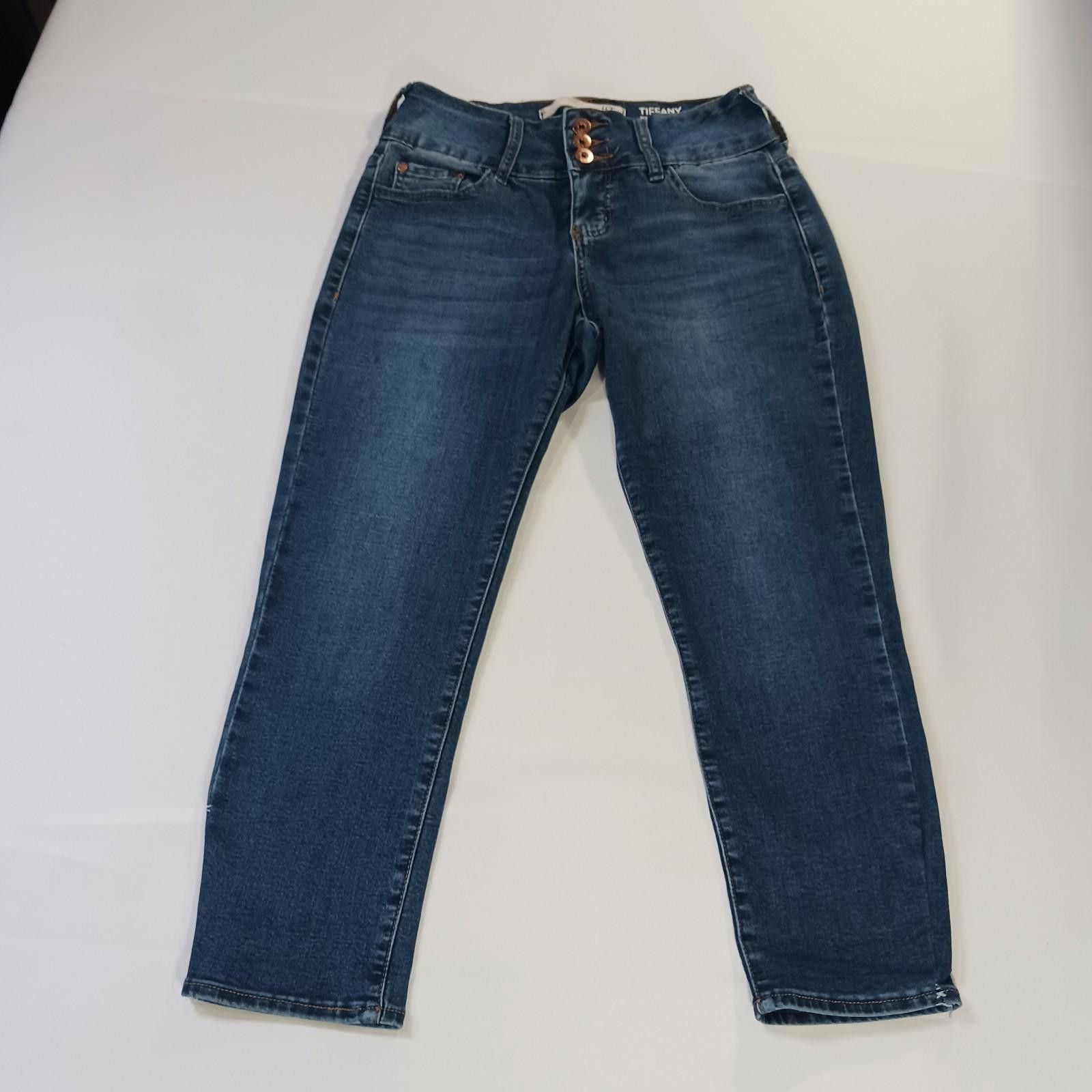 Other !It Tiffany Skinny Capri Women's 8 (26×23) Blue Jeans Pants Size 30" / US 8 / IT 44 - 11 Thumbnail