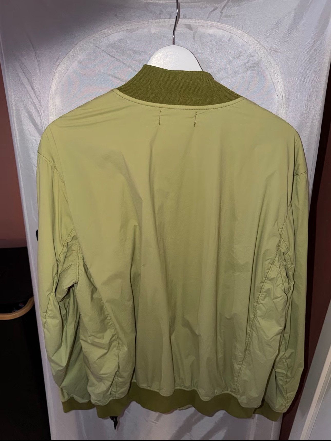 Stone Island Stone Island Green Nylon-TC with Polartec Bomber Jacket Size US L / EU 52-54 / 3 - 2 Thumbnail