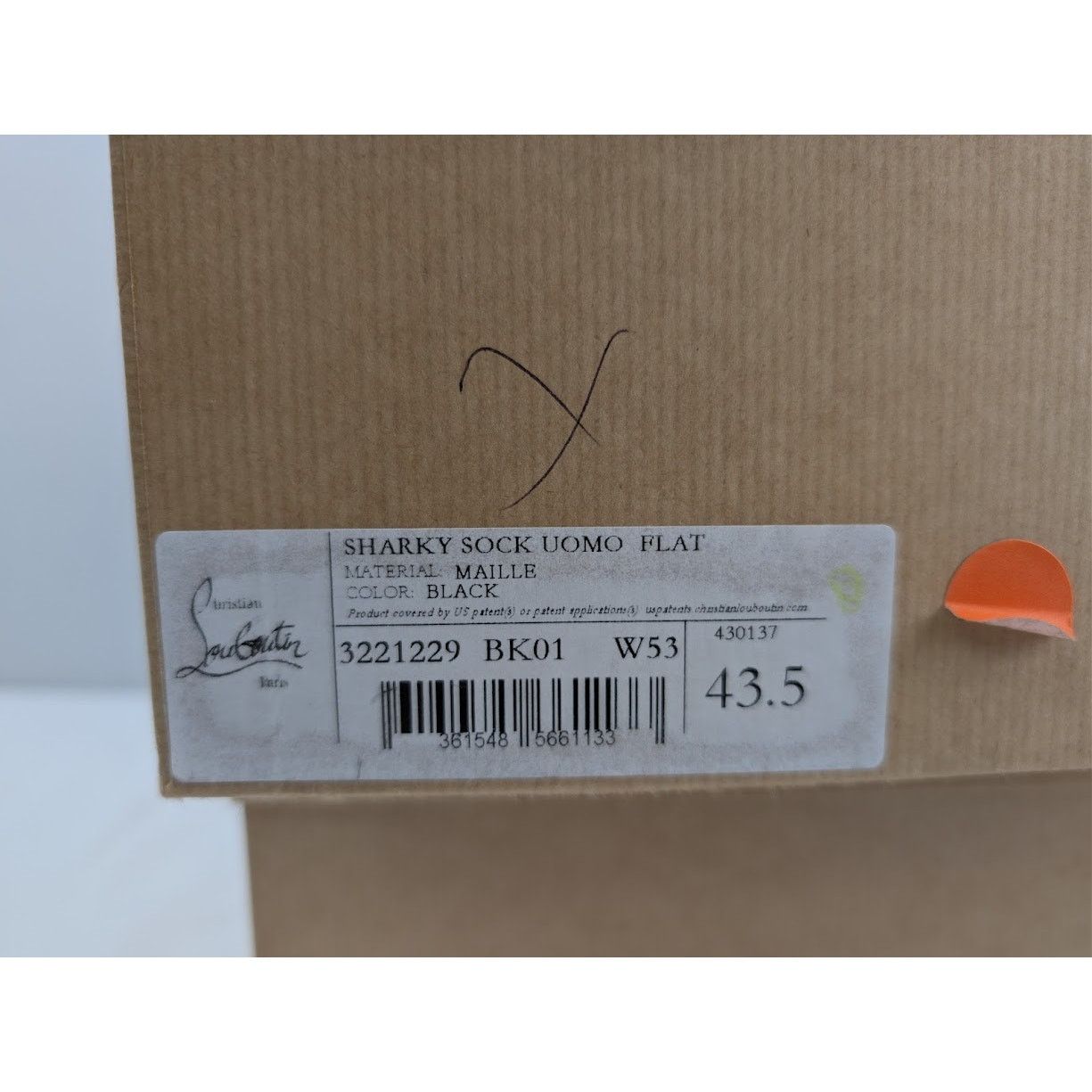 Christian Louboutin o1rshd1 Sharky Sock Sneakers in Black Size US 10.5 / EU 43-44 - 20 Thumbnail