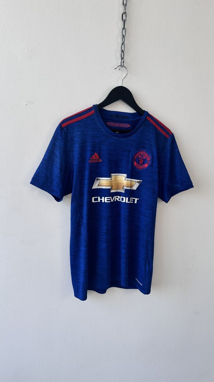 Adidas Manchester United 2016-17 Away Shirt Adidas Jersey Football Size US S / EU 44-46 / 1 - 2 Thumbnail