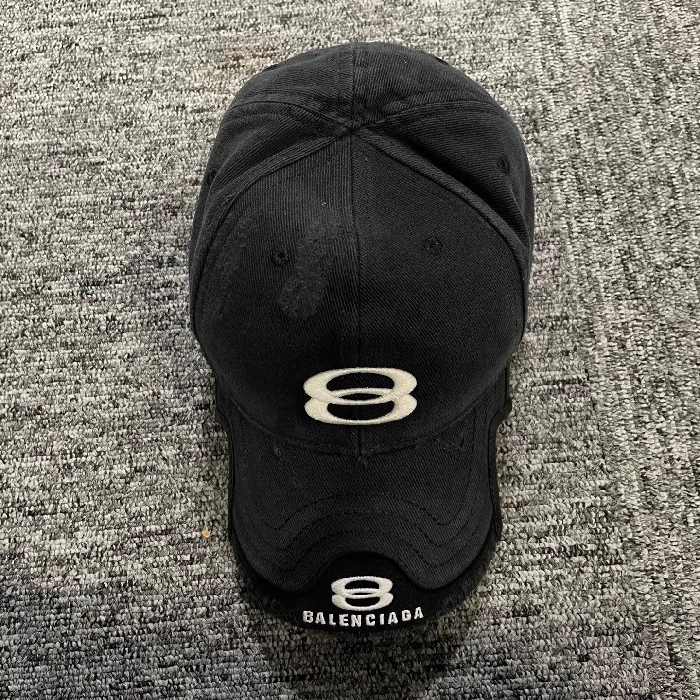 Balenciaga Balenciaga 25 SS Distressed Color Blocked Baseball Cap L new Size ONE SIZE - 2 Thumbnail