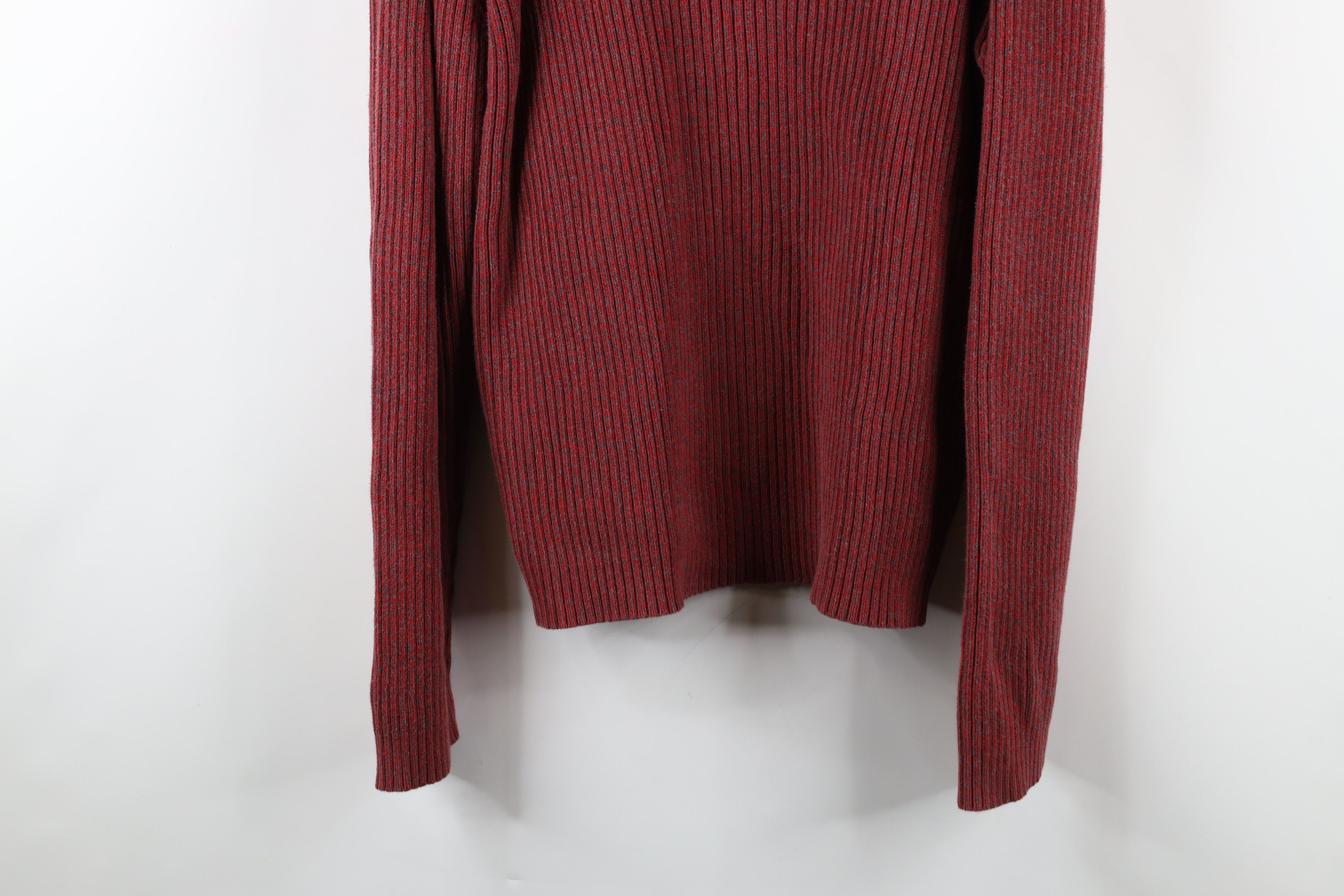 Nautica × Vintage Vintage 90s Nautica Chunky Ribbed Knit Crewneck Sweater Size US L / EU 52-54 / 3 - 3 Thumbnail