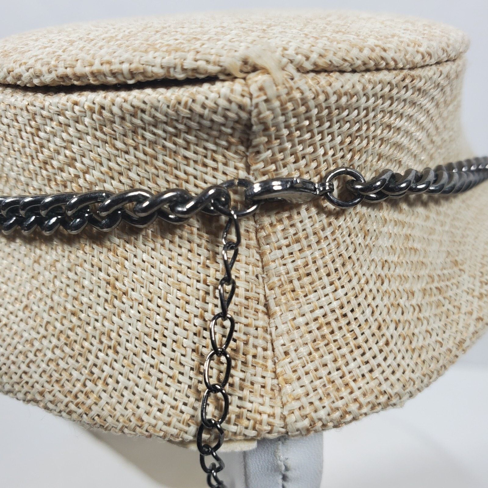 The Unbranded Brand Vintage BOHO Spike Necklace Yellow Beads 21 Inch Multi Chain Size ONE SIZE - 4 Thumbnail