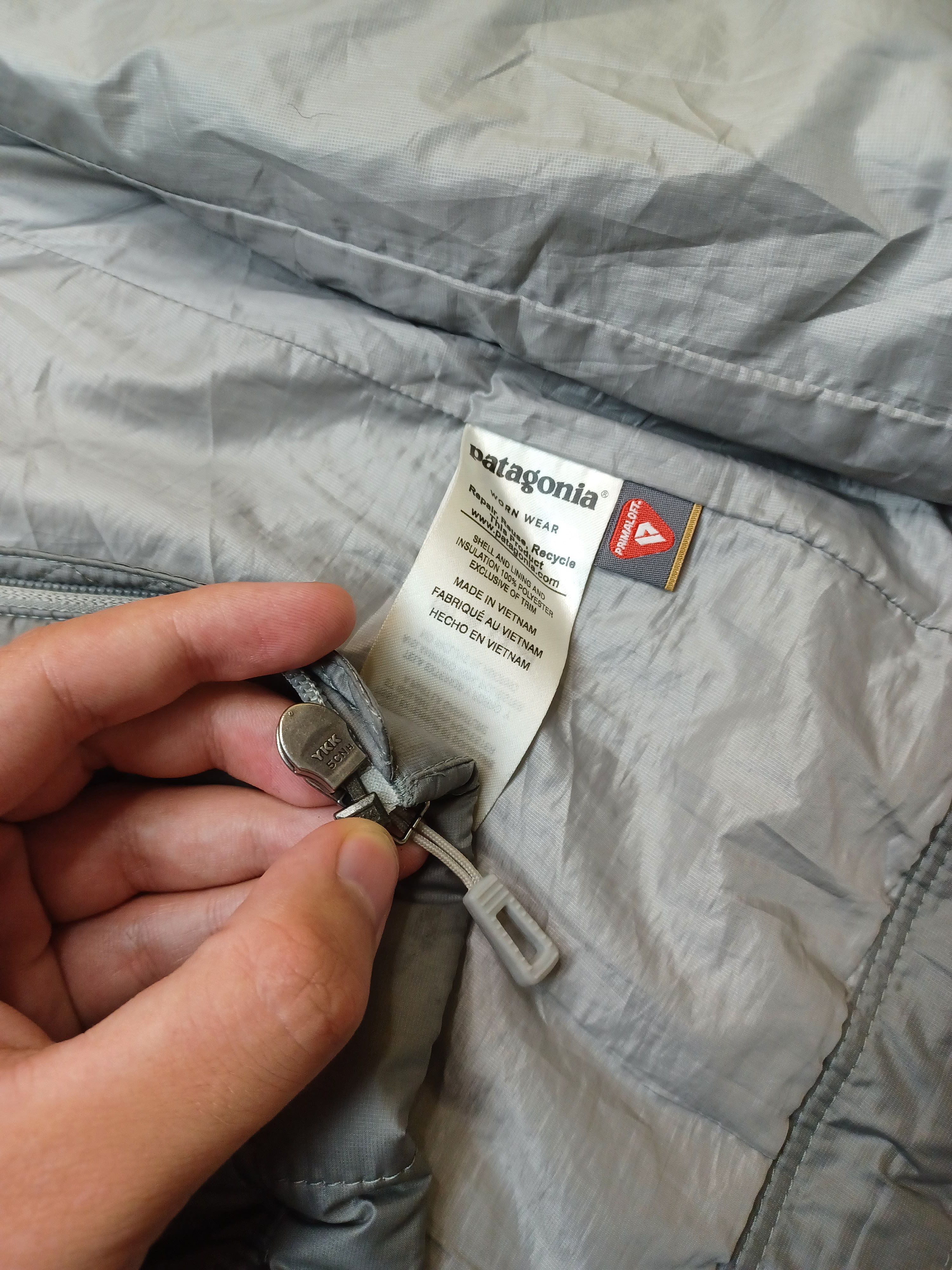 Patagonia Patagonia Primaloft Micro Puffer Women’s Jacket Grey L Size L / US 10 / IT 46 - 6 Thumbnail