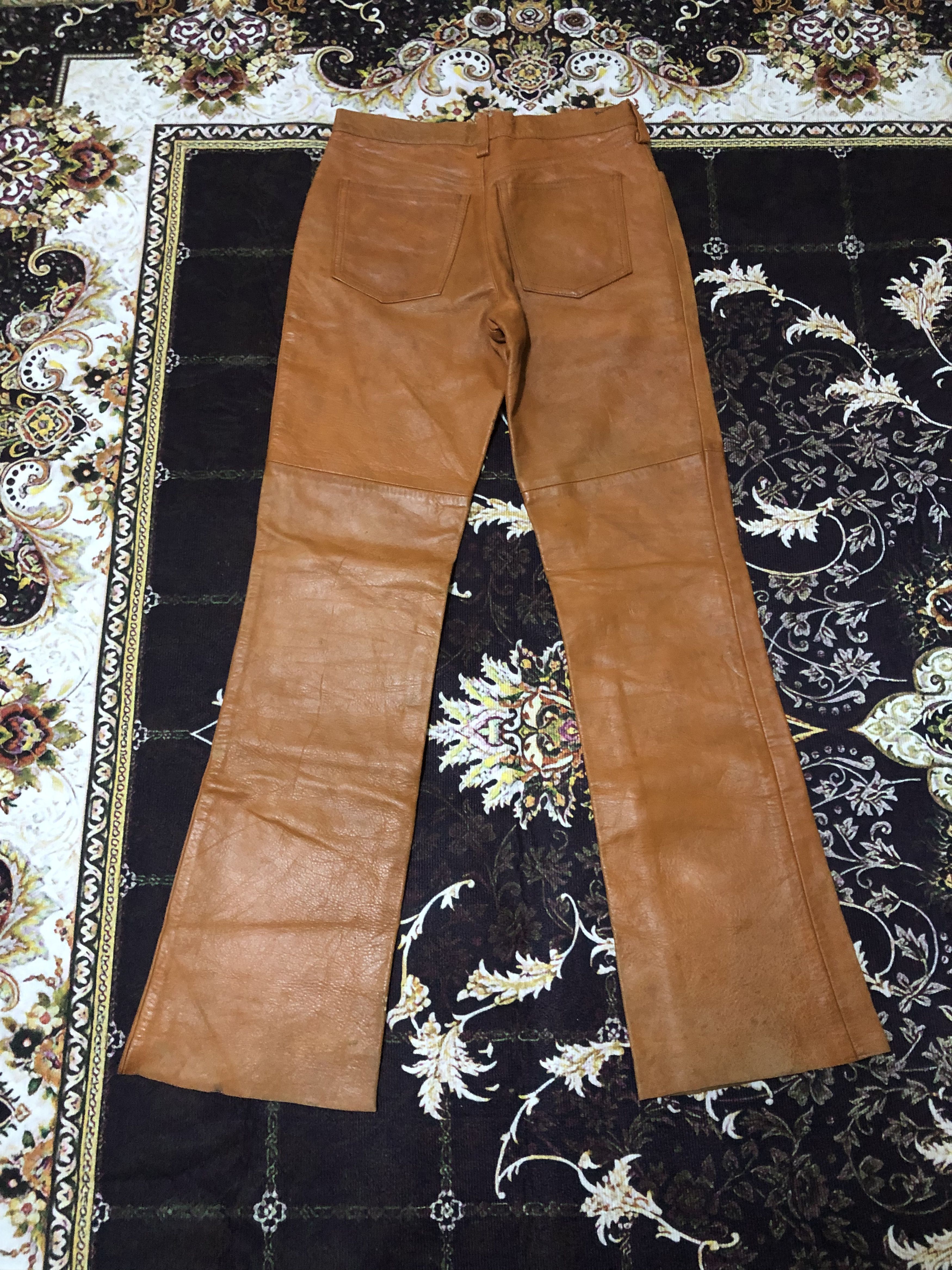 Redmoon × Vintage RedMoon leather pants Size US 28 / EU 44 - 1 Thumbnail