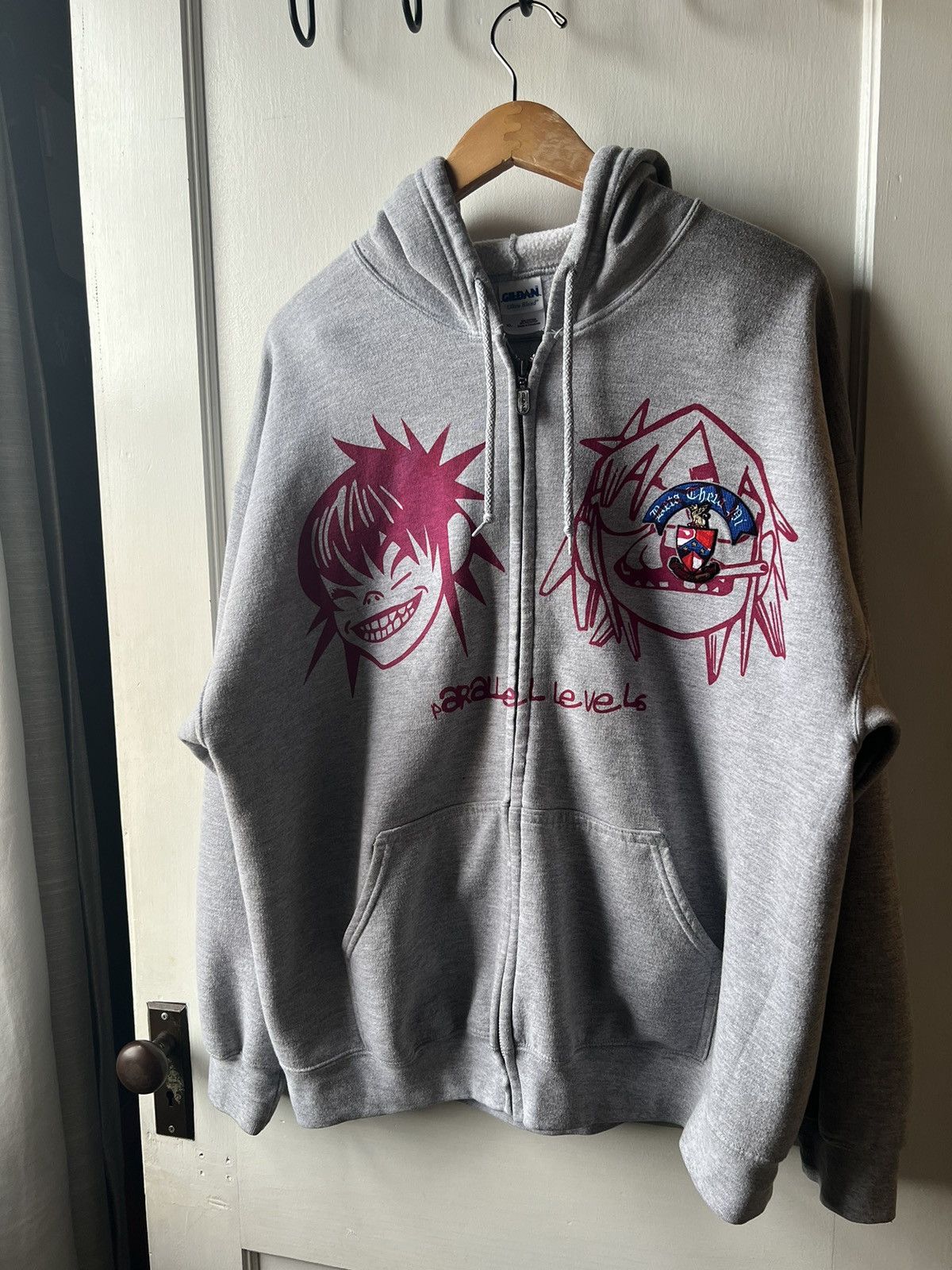 EMPTY ROOM/×JUN INAGAWA/FUCK OFF/スウェット/XXL/コットン/ホワイト