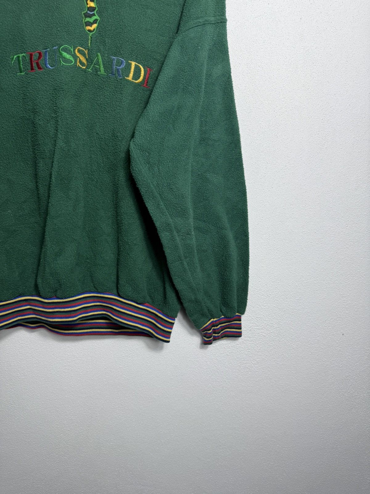 Trussardi Vintage Italian Trussardi Green Made in Italy Size US M / EU 48-50 / 2 - 3 Thumbnail