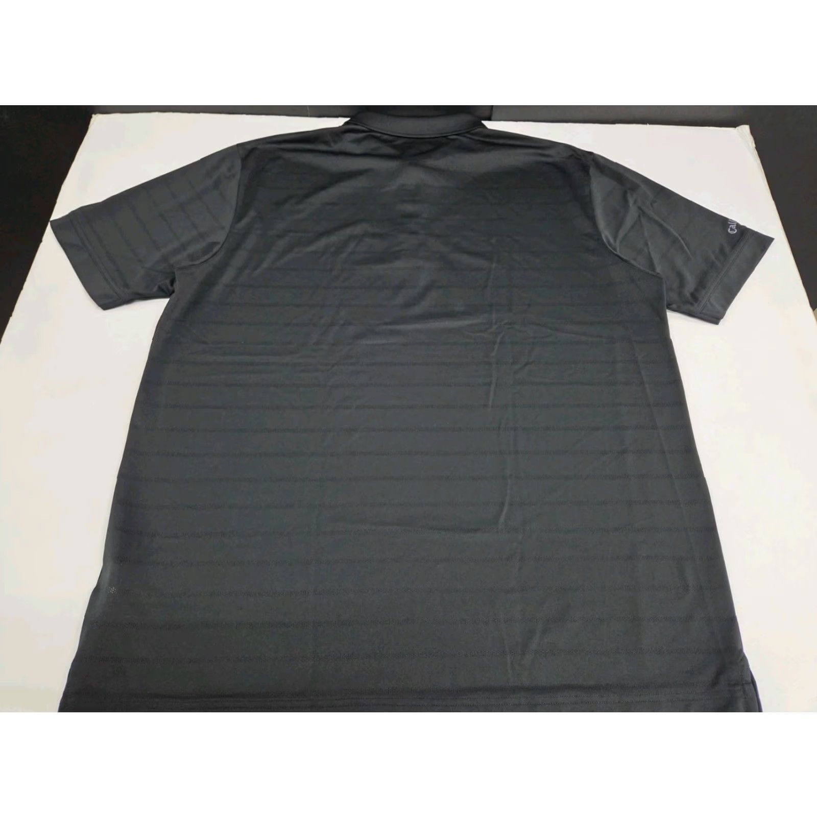 Callaway VINTAGE? No. Callaway Opti Dri Polo Shirt Striped Black Short Sleeve XL Men’s Golf Shirt Size US XL / EU 56 / 4 - 3 Thumbnail