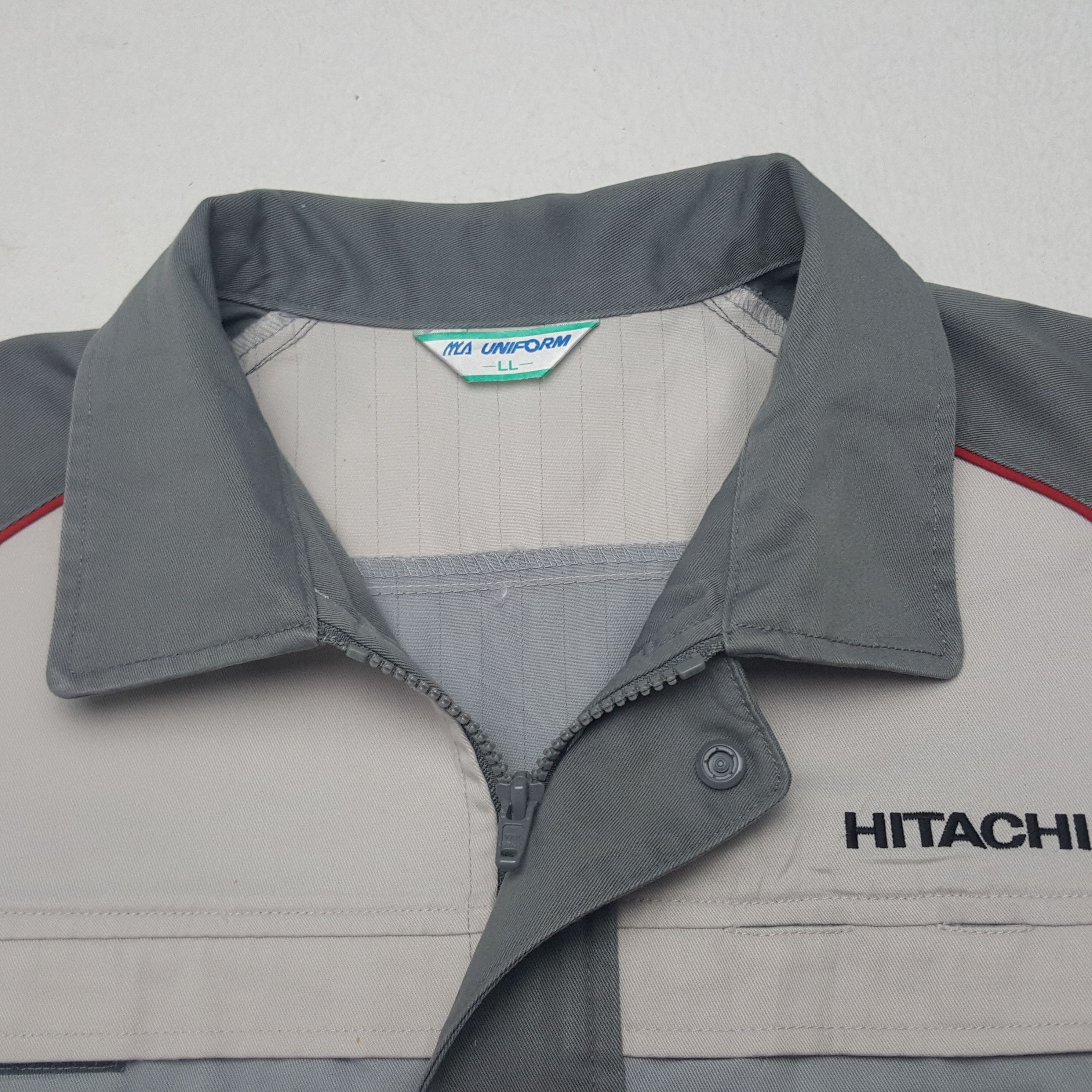 Japanese Brand × Vintage Vintage Hitachi Japanese Electronic Uniform Jacket Size US L / EU 52-54 / 3 - 4 Thumbnail