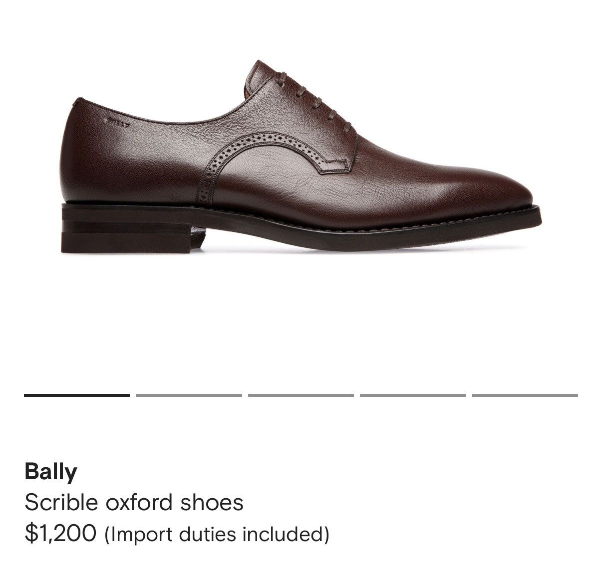 Bally Bally Dress Shoe Size US 9 / EU 42 - 4 Thumbnail