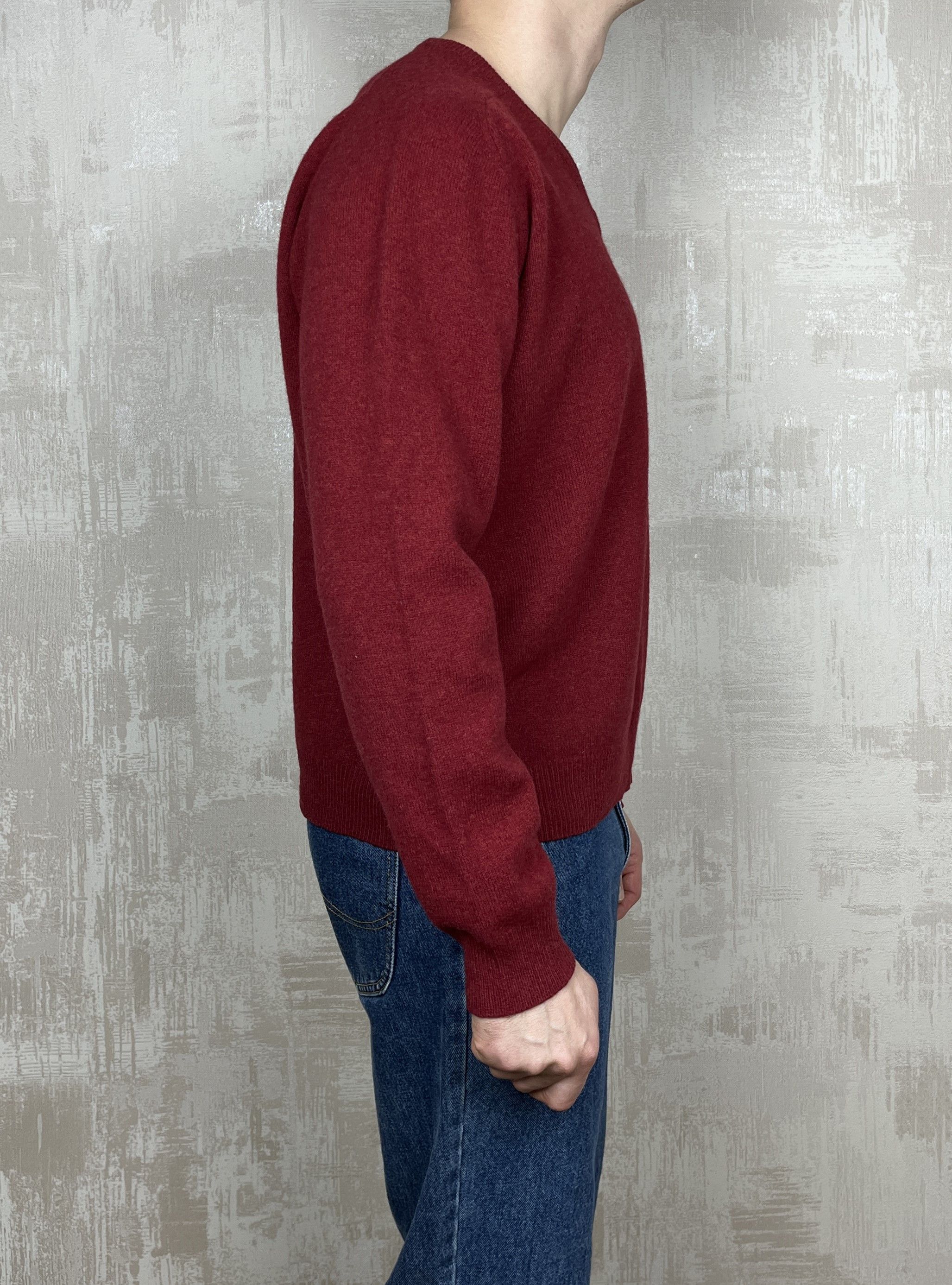 Alan Paine Alan Paine V-Neck Wool Sweater Size UK 50" 127 cm EU 58 Size US XL / EU 56 / 4 - 7 Thumbnail