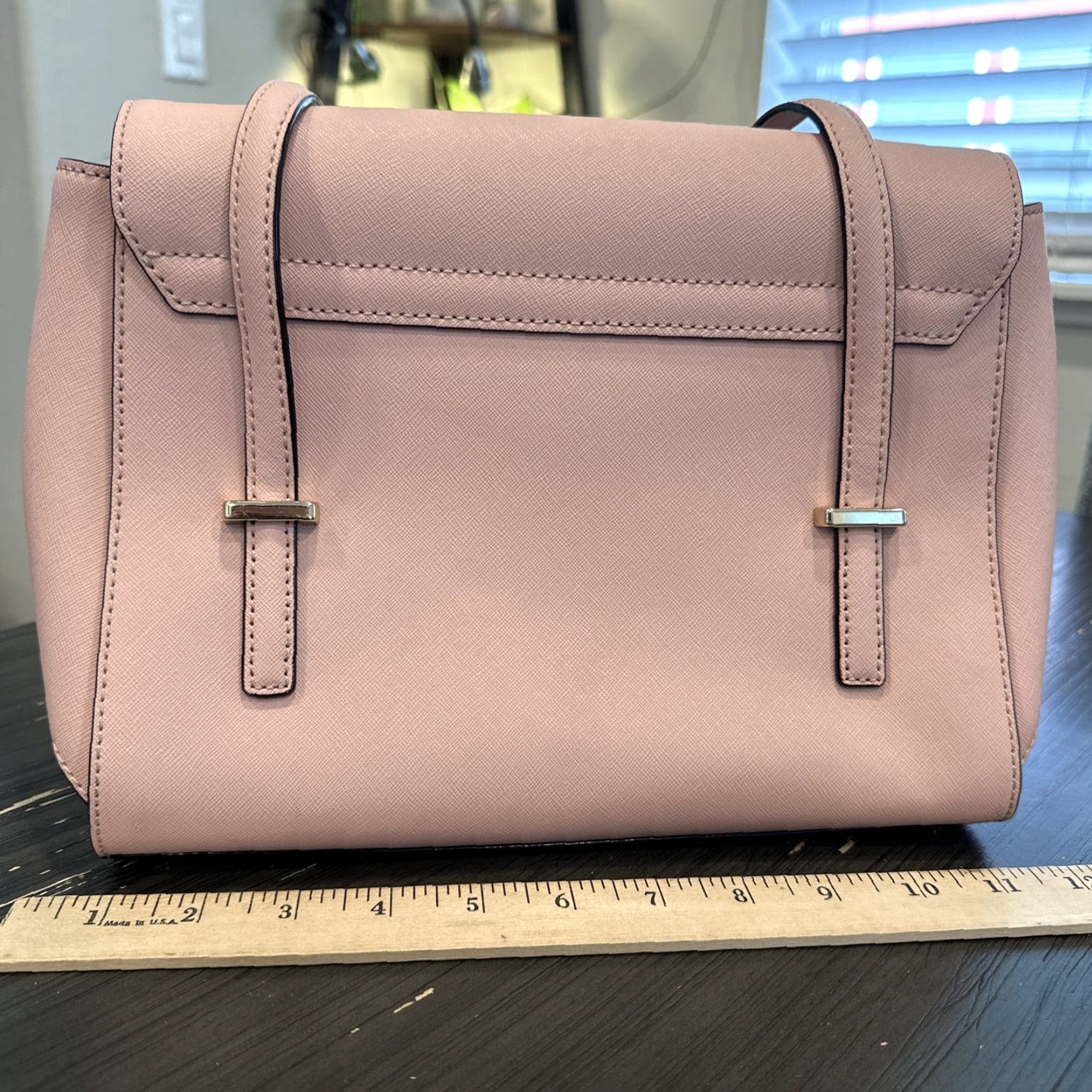 Vintage VINTAGE? Kate Spade New York Luciana Leather Shoulder Bag Pink Women’s Handbag Adult One Size Pink Leather Luciana Kate Spade Shoulder Bag Women Size ONE SIZE - 3 Thumbnail