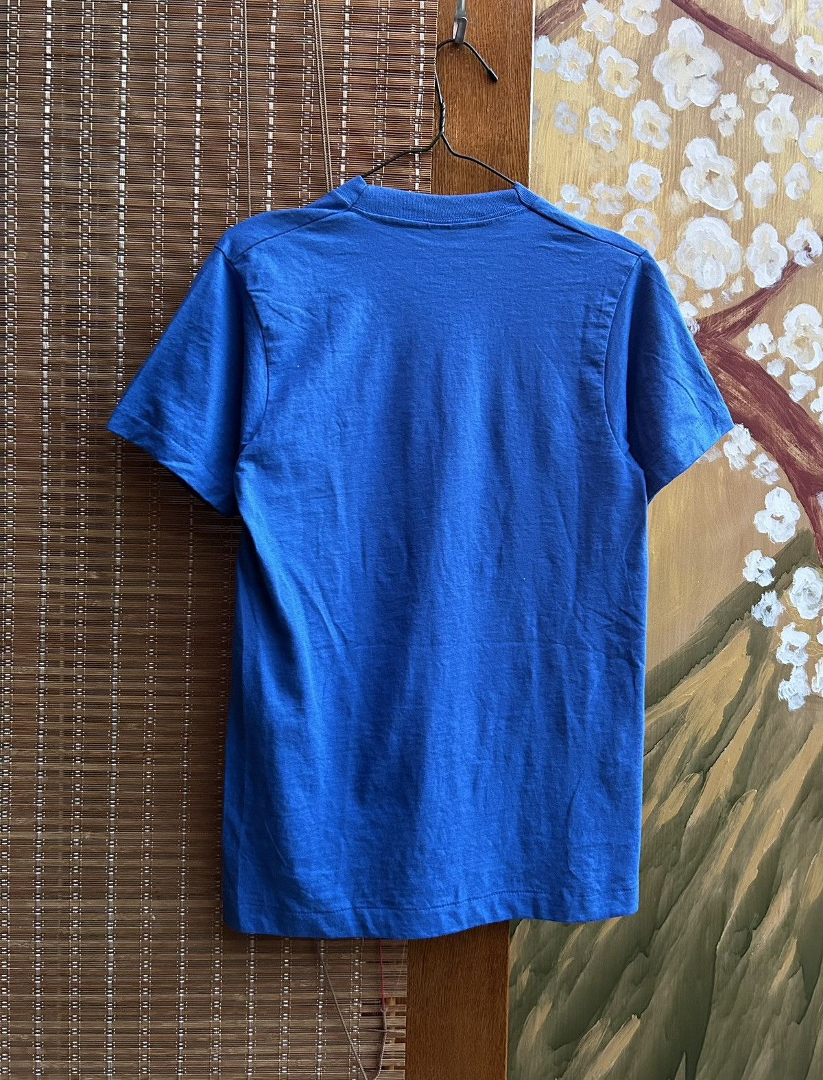 Vintage 80s Rizla Rolling Paper Rolling Around The World Truck Tee Size US M / EU 48-50 / 2 - 2 Thumbnail
