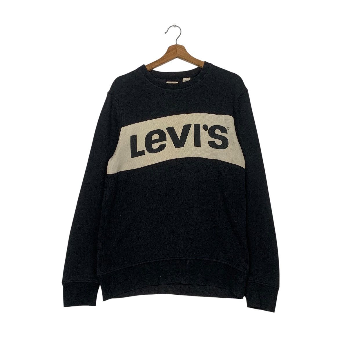 Levi's Vintage Levis Big Logo Sweatshirt Size US S / EU 44-46 / 1 - 1 Thumbnail