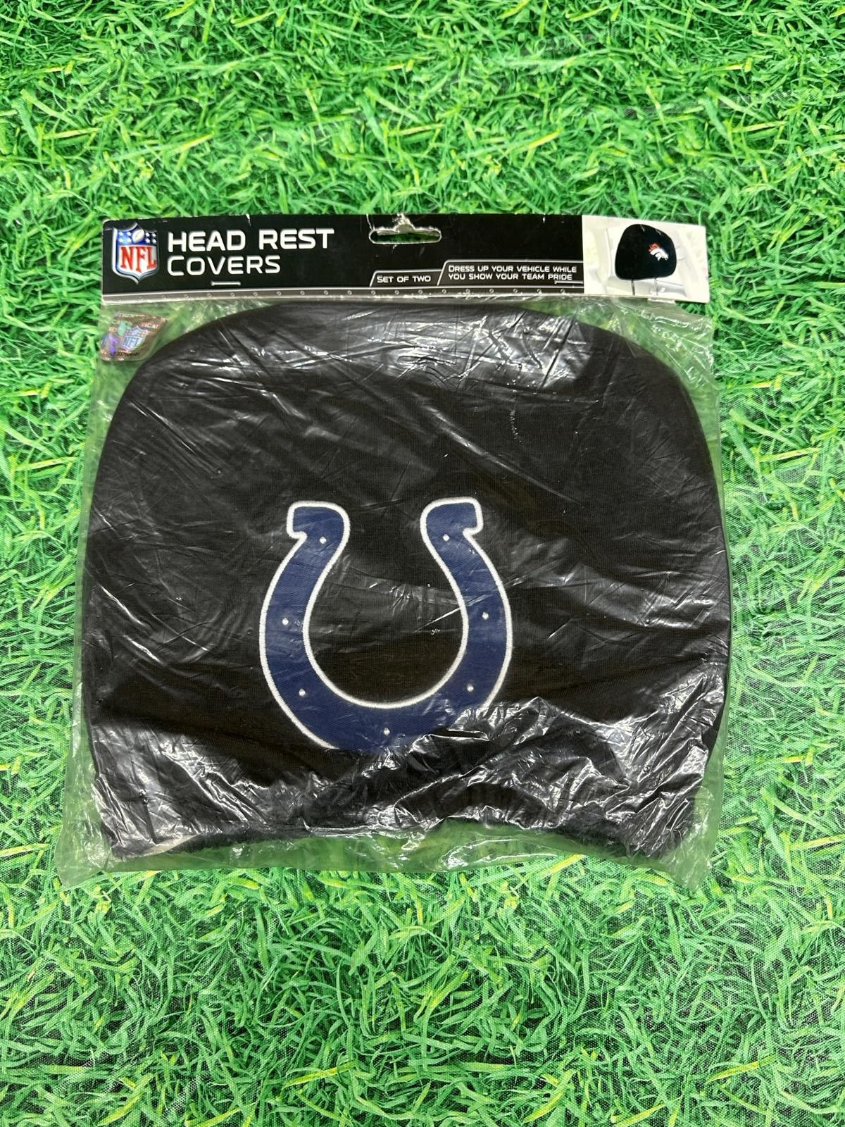 NFL Indianapolis Colt NFL HEAD REST COVERS NEW Size ONE SIZE - 2 Thumbnail