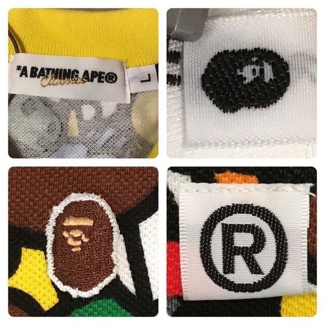 Bape BAPE Milo Animal Safari Polo Shirt a bathing ape NIGO Size US L / EU 52-54 / 3 - 5 Thumbnail