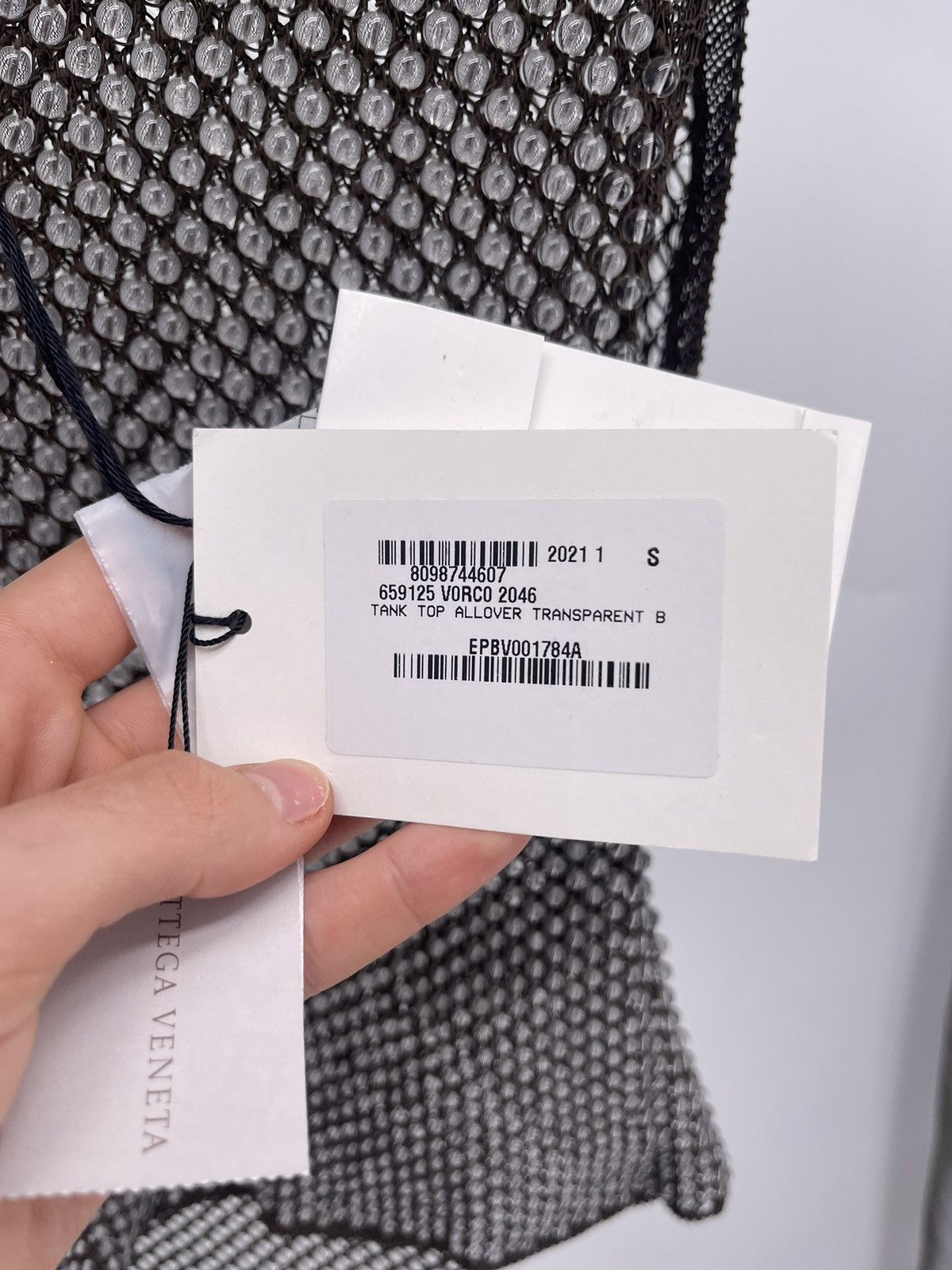 Bottega Veneta Bottega Veneta Beaded Tank Top Size S RRP $9k Size US S / EU 44-46 / 1 - 3 Thumbnail