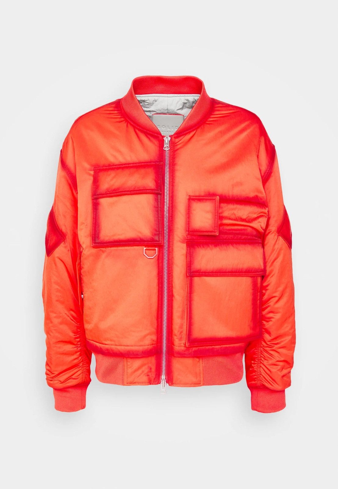 Solid Homme × Wooyoungmi !DS! SS23 Solid Homme Red Multipocket Bomber Size US M / EU 48-50 / 2 - 8 Thumbnail