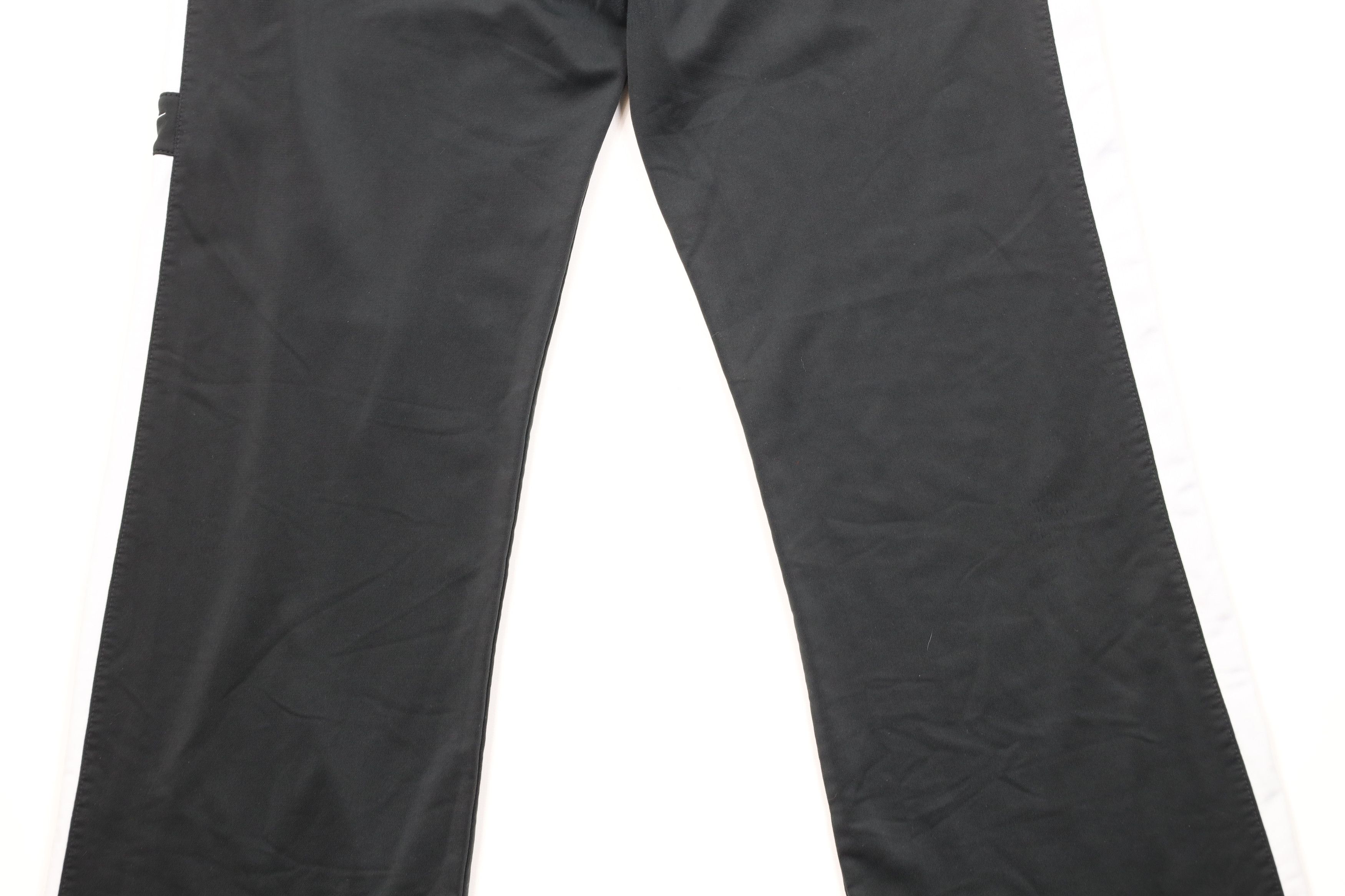 Nike Vintage Y2K Nike Scott Mini Swoosh Striped Wide Leg Pants Size US 36 / EU 52 - 10 Thumbnail