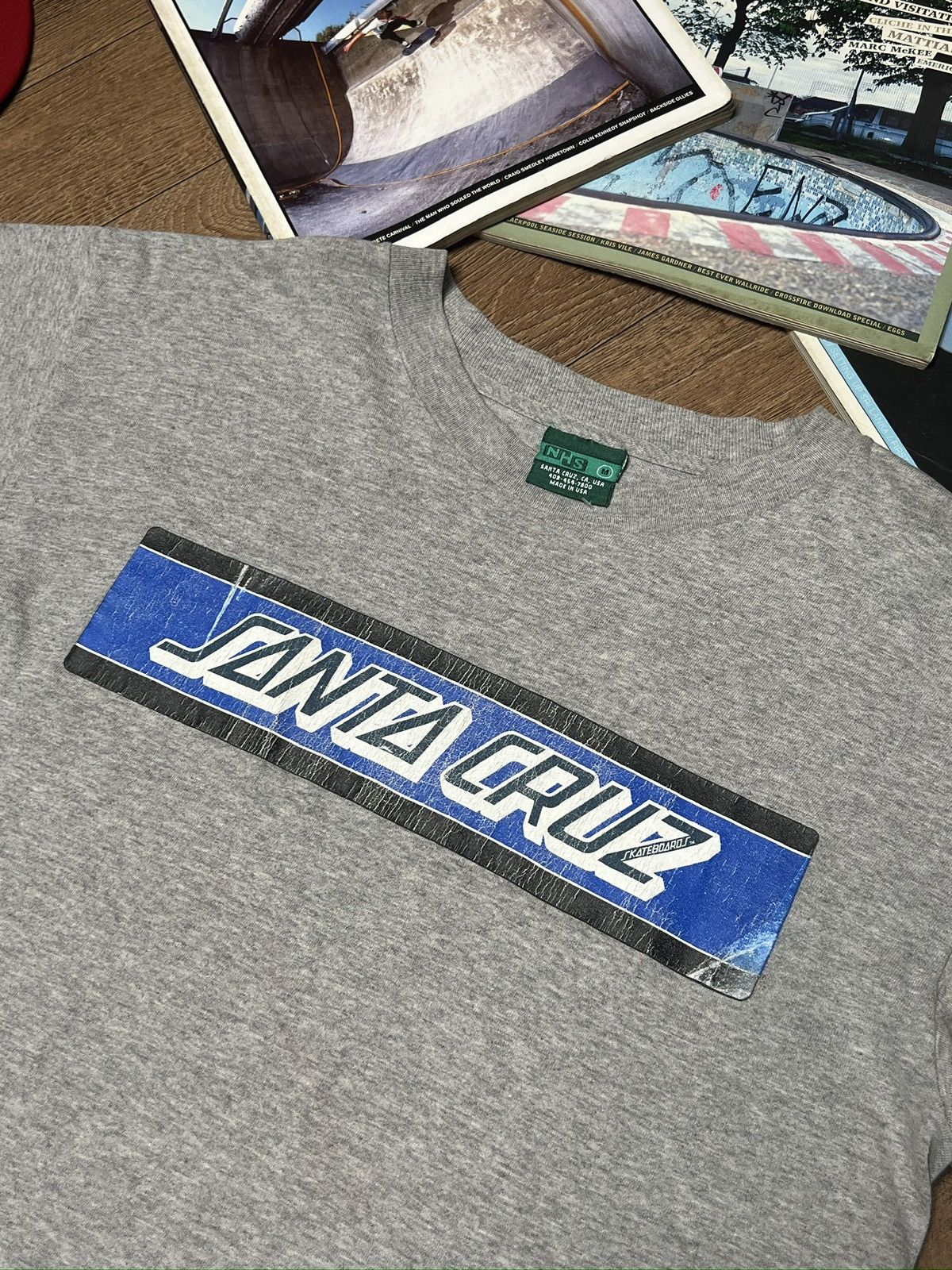 Santa Cruz Skateboards VINTAGE 00's SANTA CRUZ Size US M / EU 48-50 / 2 - 2 Thumbnail