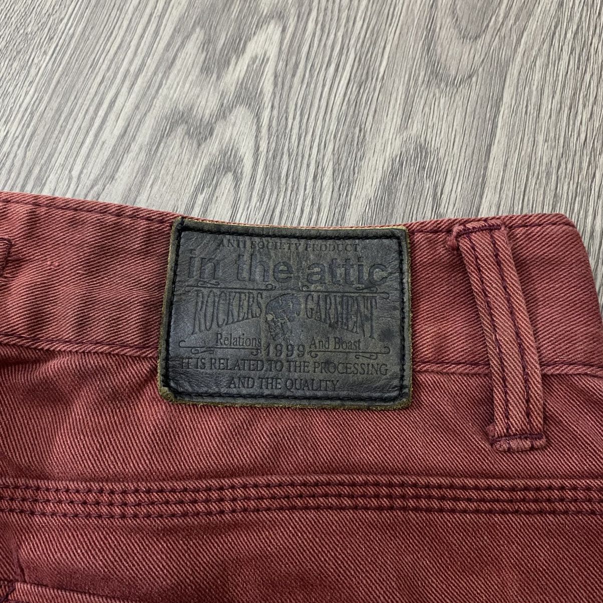 In The Attic 🔥In The Attic Denim Red Pant🔥 Size US 33 - 8 Thumbnail