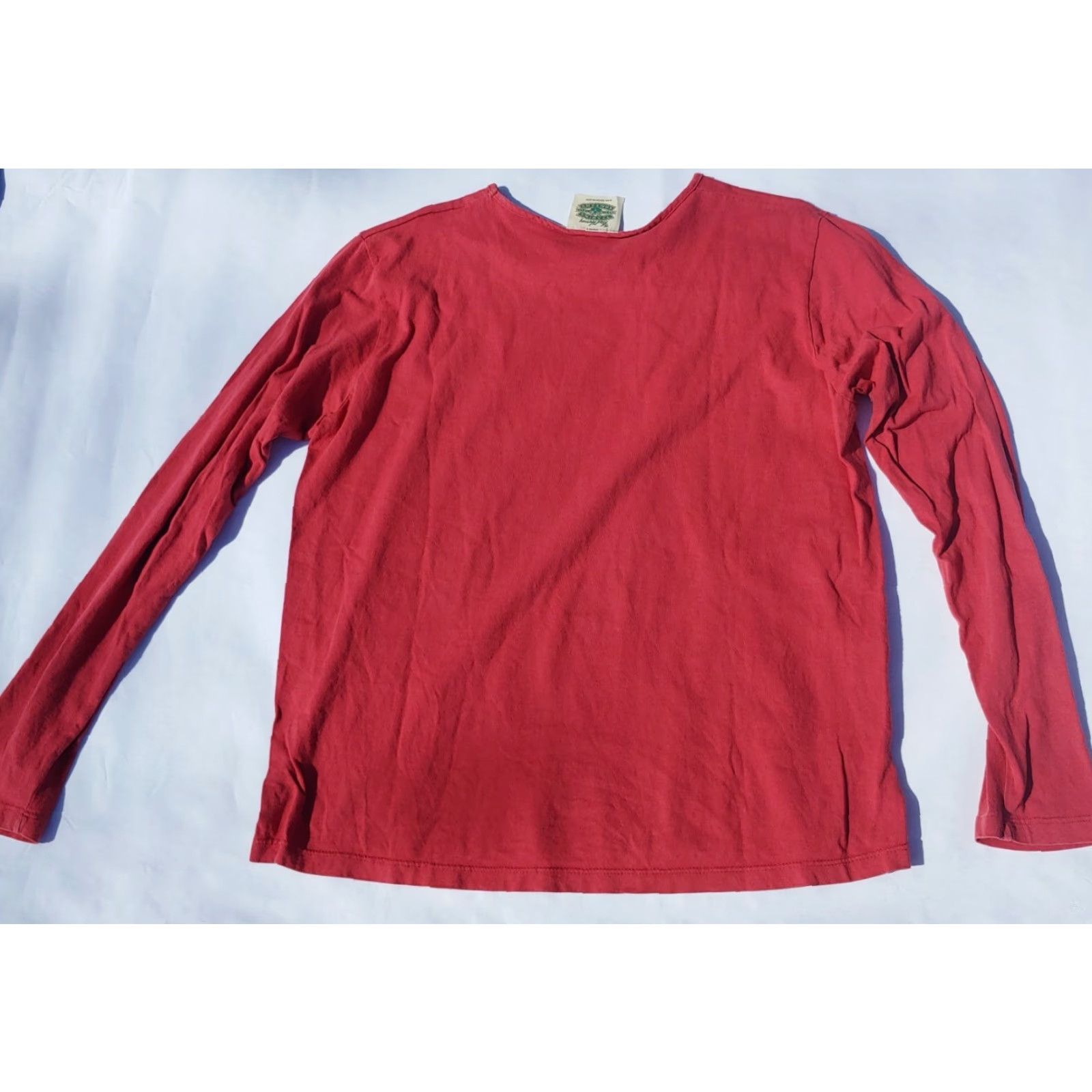 Vintage Fred Harvey Shirt M Red Kokopelli Long Slv Southwest Tribal Arizona Woman Genders? Wait. Size M / US 6-8 / IT 42-44 - 3 Thumbnail