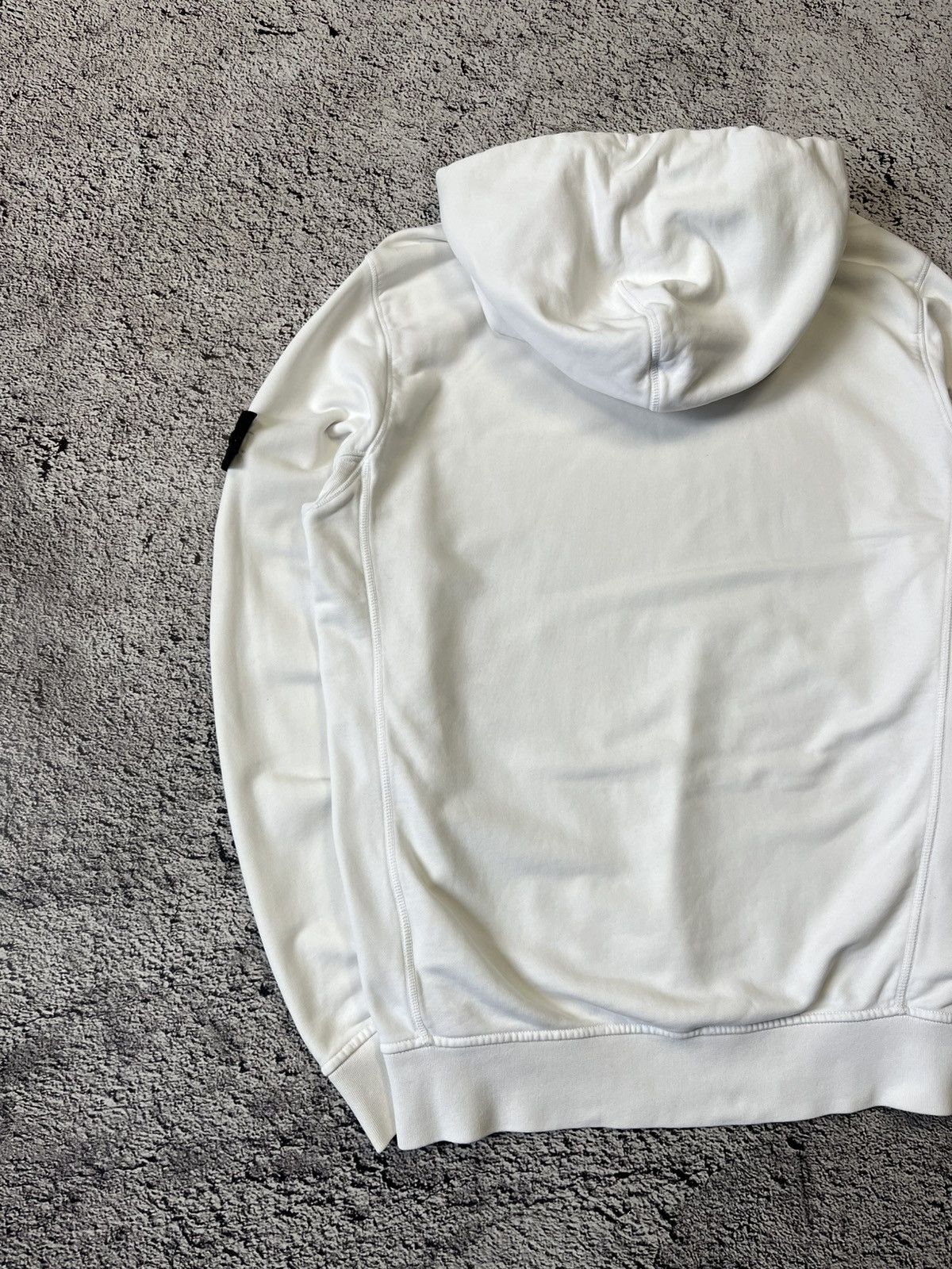 Stone Island Stone Island Hoodie Mens White Pullover Size XL Size US XL / EU 56 / 4 - 12 Thumbnail