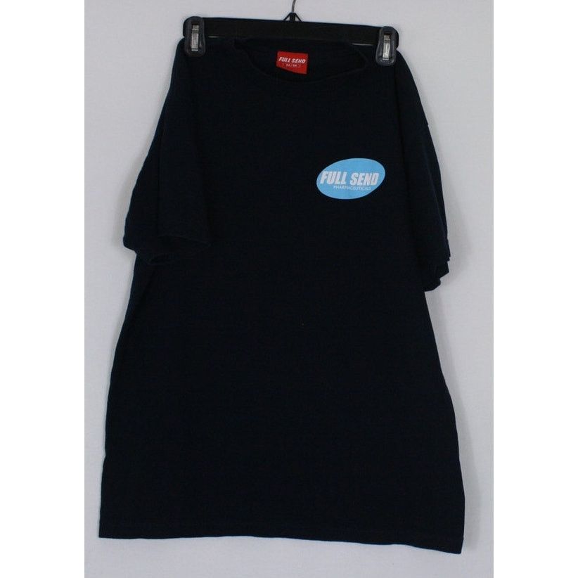 Full Send Full Send T Shirt M Black Double Sided Graphic Viagra Parody Size US M / EU 48-50 / 2 - 3 Thumbnail