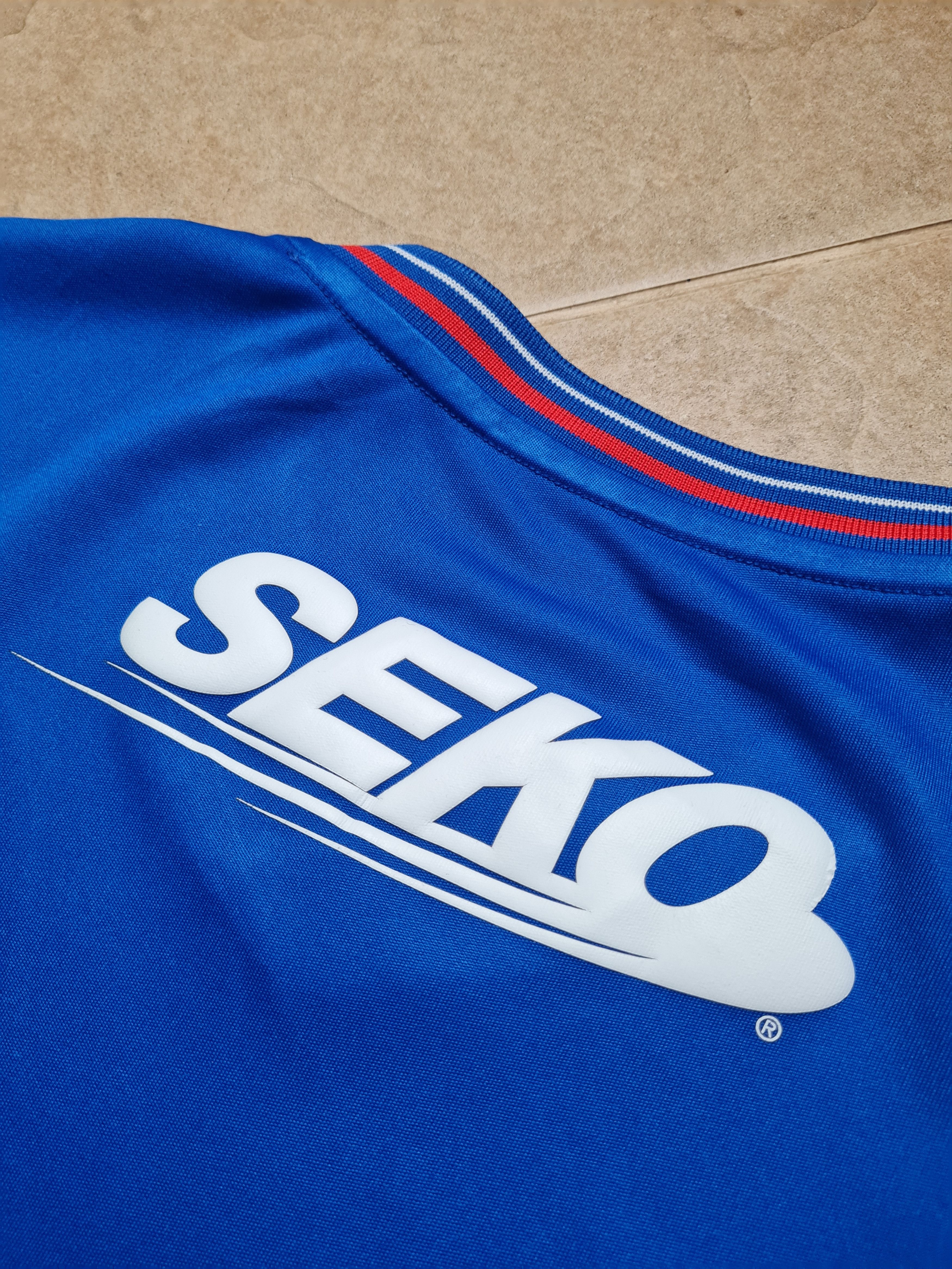 Castore JERSEY RANGERS 2023 2024 HOME SHIRT SOCCER GLASGOW SCOTLAND Size US XL / EU 56 / 4 - 19 Thumbnail