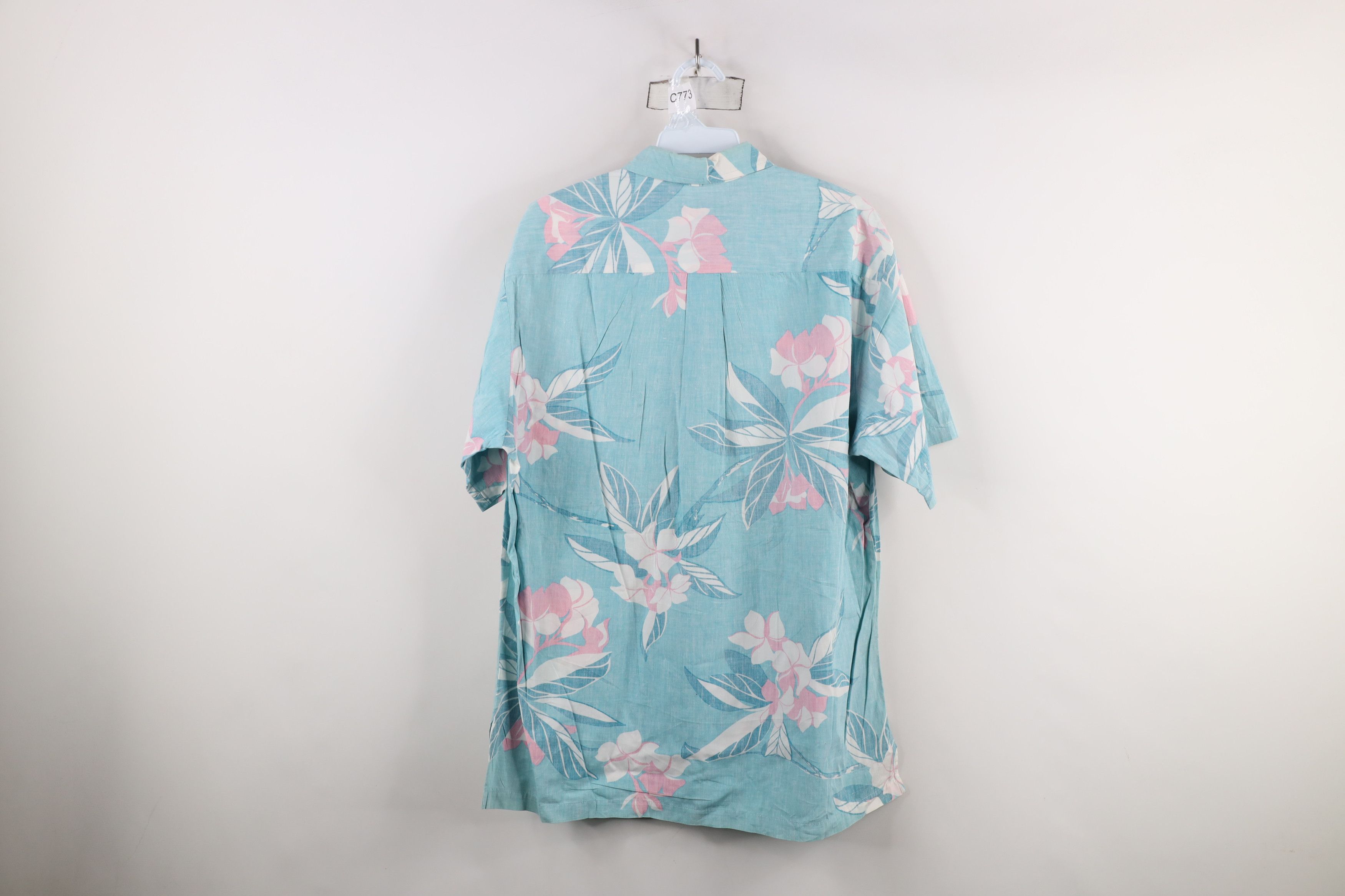 Vintage Vintage 90s Streetwear Flower Collared Button Down Polo USA Size US M / EU 48-50 / 2 - 11 Thumbnail