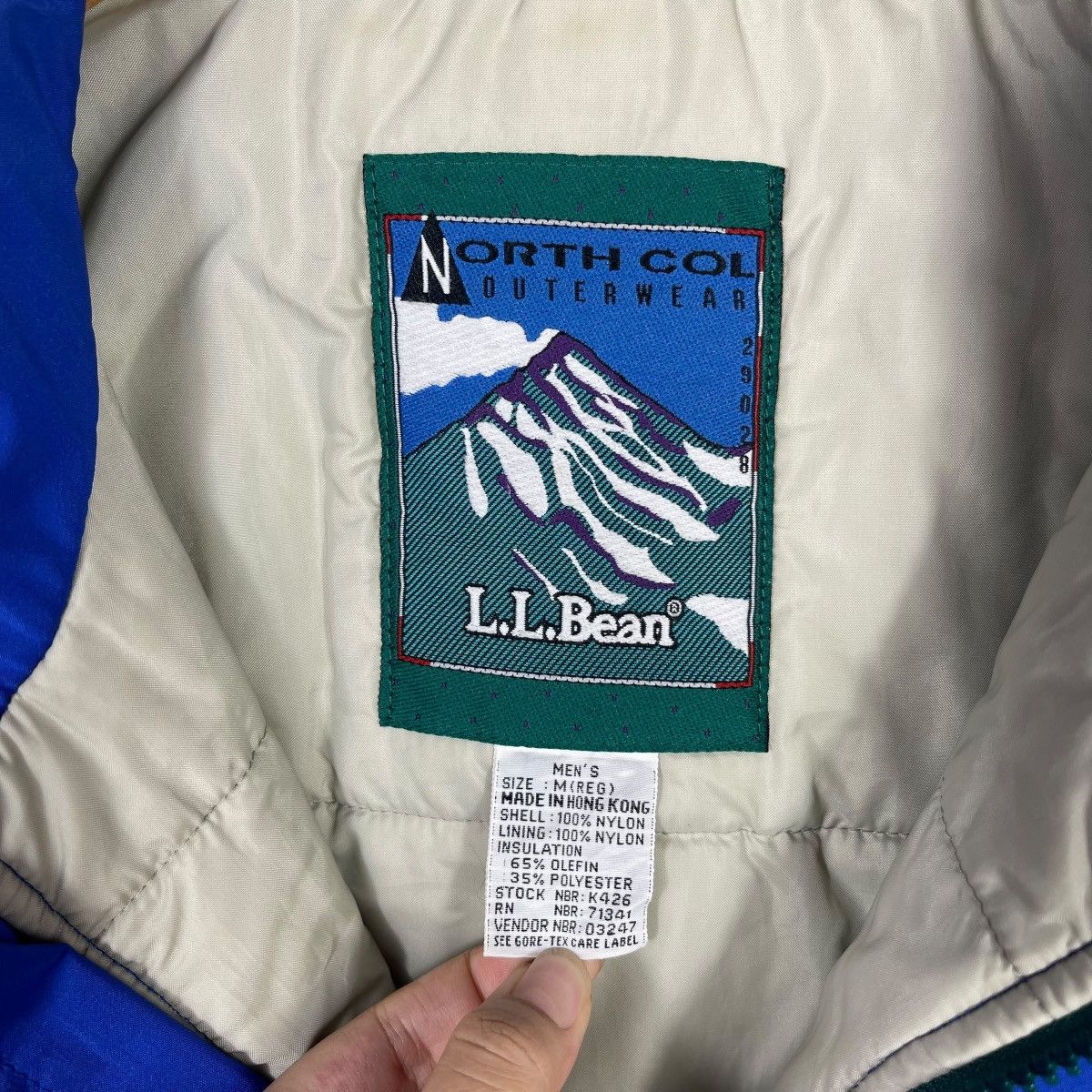 L.L. Bean Vintage LL Bean North Col Outerwear Gore-Tex Thinsulate Size US M / EU 48-50 / 2 - 3 Thumbnail