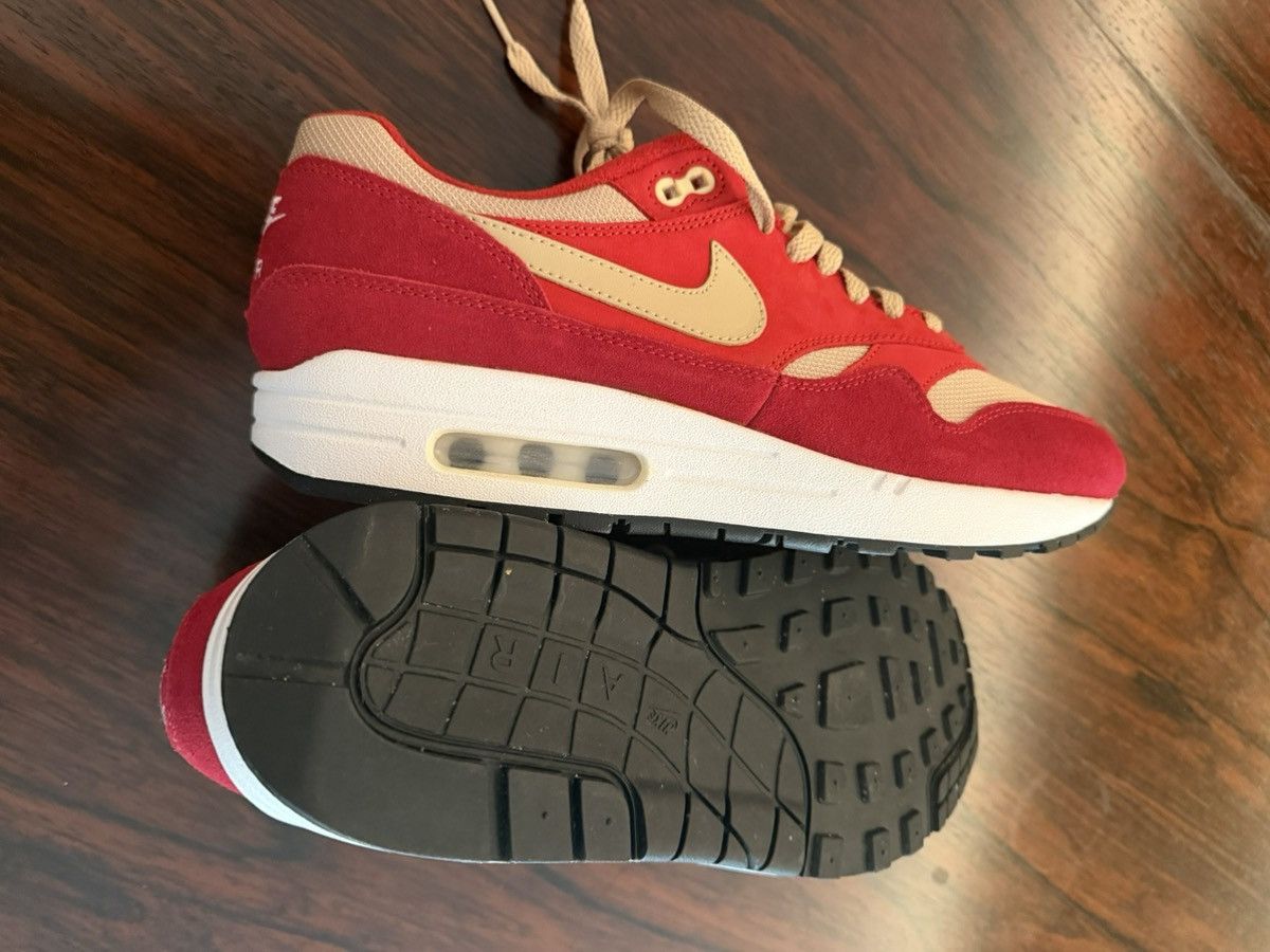 Nike NIKE AIR MAX 1 PREMIUM RETRO -Red Mushroom & Vanilla US 10.5 Size US 10.5 / EU 43-44 - 8 Thumbnail