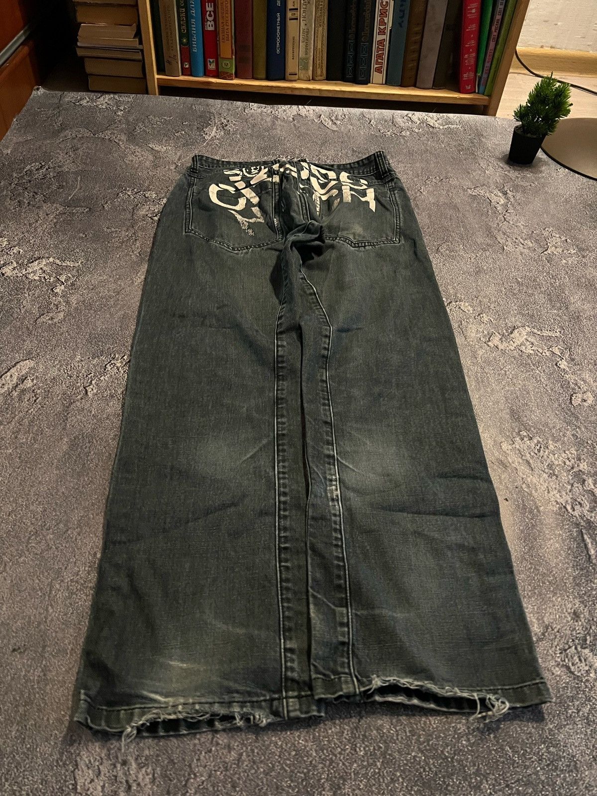 Vintage CRAZY Vintage Y2K Baggy Jeans / Retro Style 90s Size US 32 / EU 48 - 1 Thumbnail